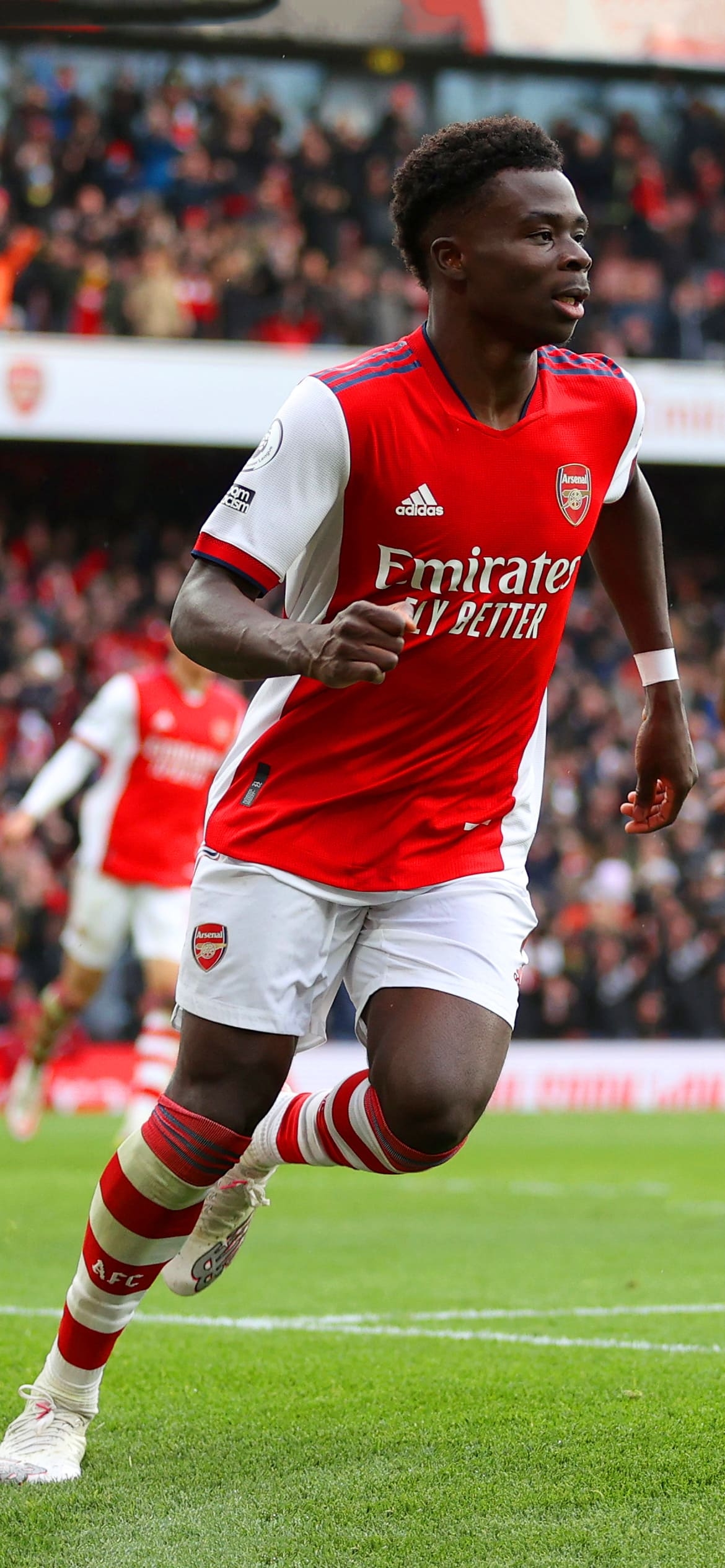 1170x2540 Bukayo Saka Wallpaper, Phone