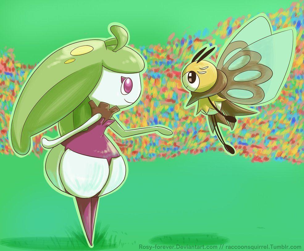 990x820 Steenee and Ribombee. pokemon. Pokémon, Pokemon sun, Desktop