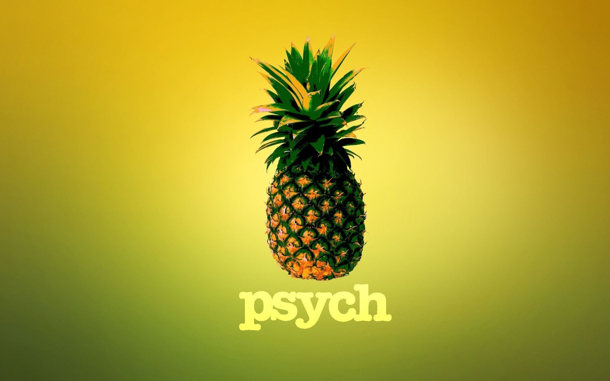 2000x1250 Psych Wallpaper. Psych, Psych tv, Pineapple wallpaper, Desktop