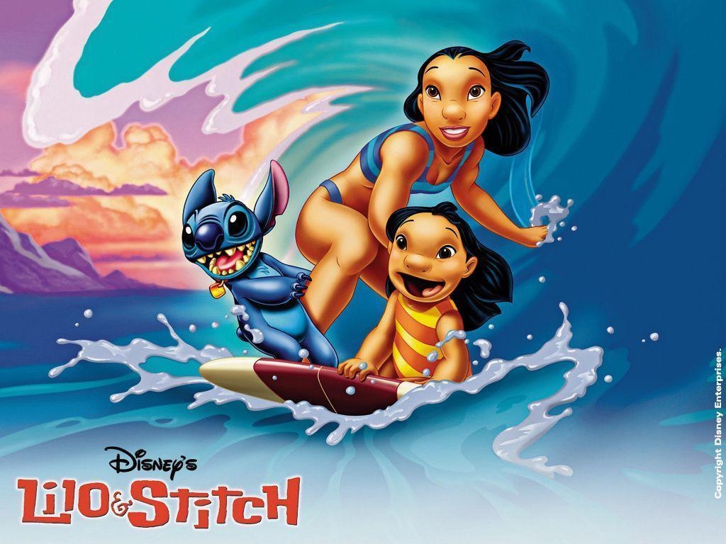 1030x770 Lilo and Stitch Disney Cartoon Full HD Image Wallpaper for iPad, Desktop