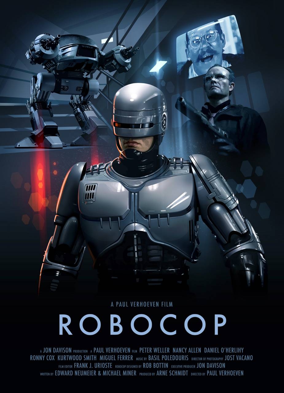 930x1280 Robocop wallpaper, Phone