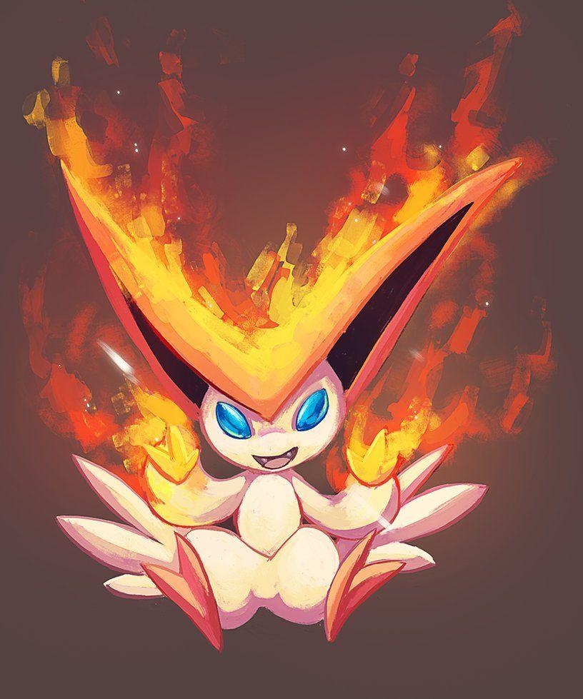 820x980 Month of Victini by Opheleus. POKEMON. Pokémon, Phone