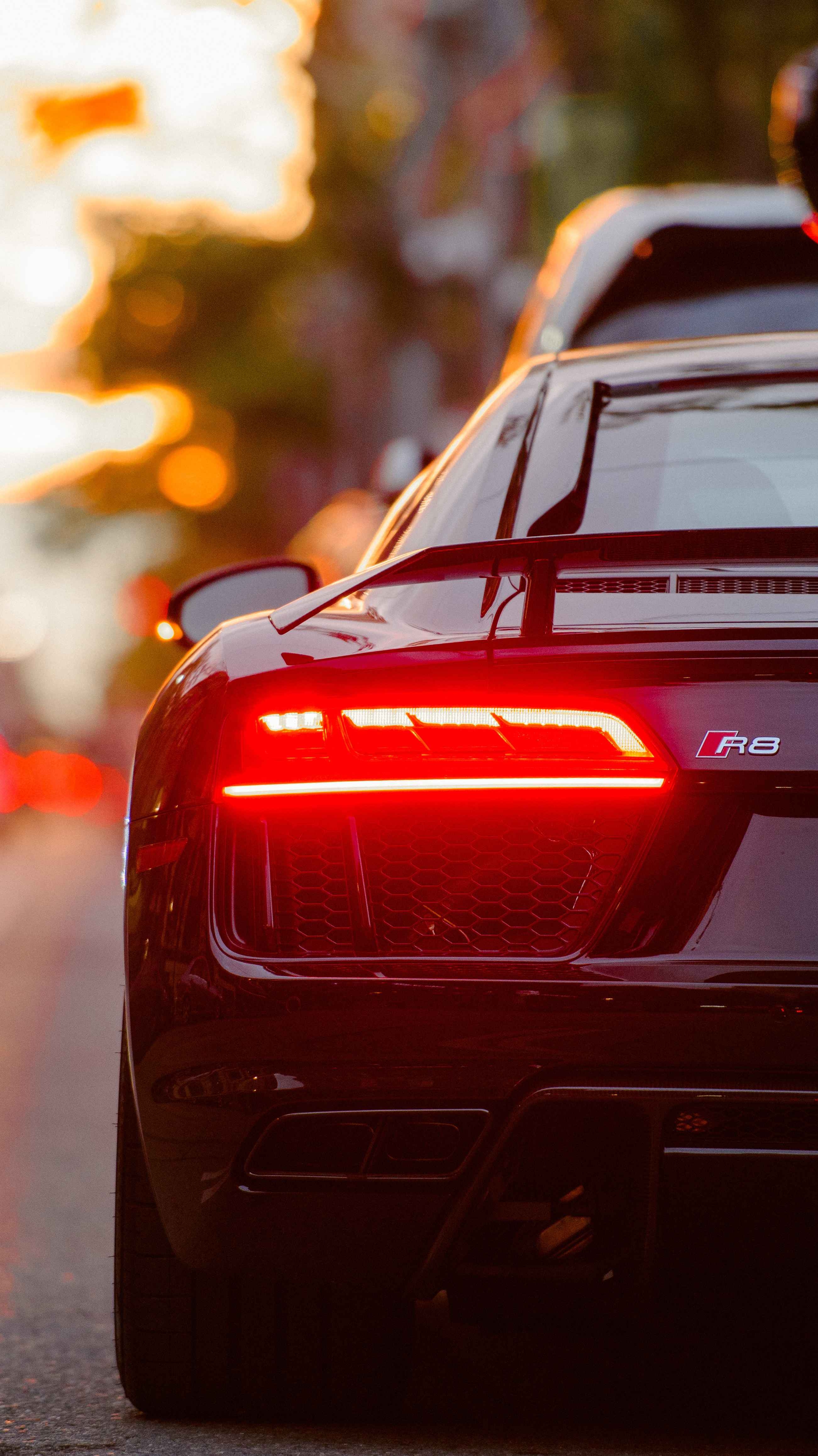 2610x4640 Audi R8 Back View IPhone Wallpaper Wallpaper, iPhone Wallpaper, Phone