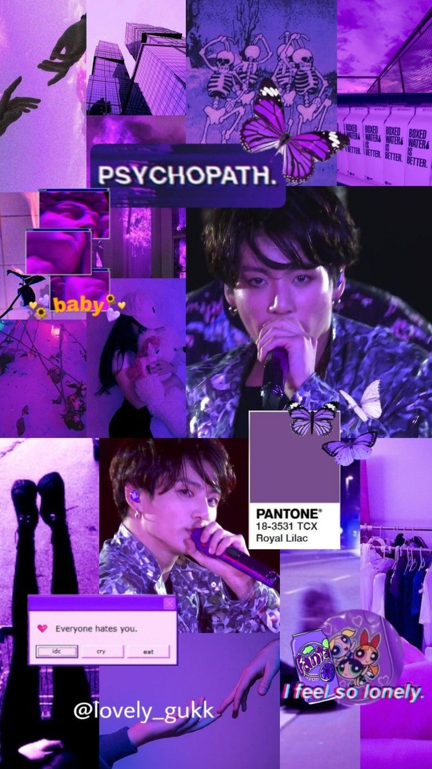 860x1530 Bts Aesthetic Purple Wallpaper. Purple wallpaper, Wallpaper, Jungkook, Phone