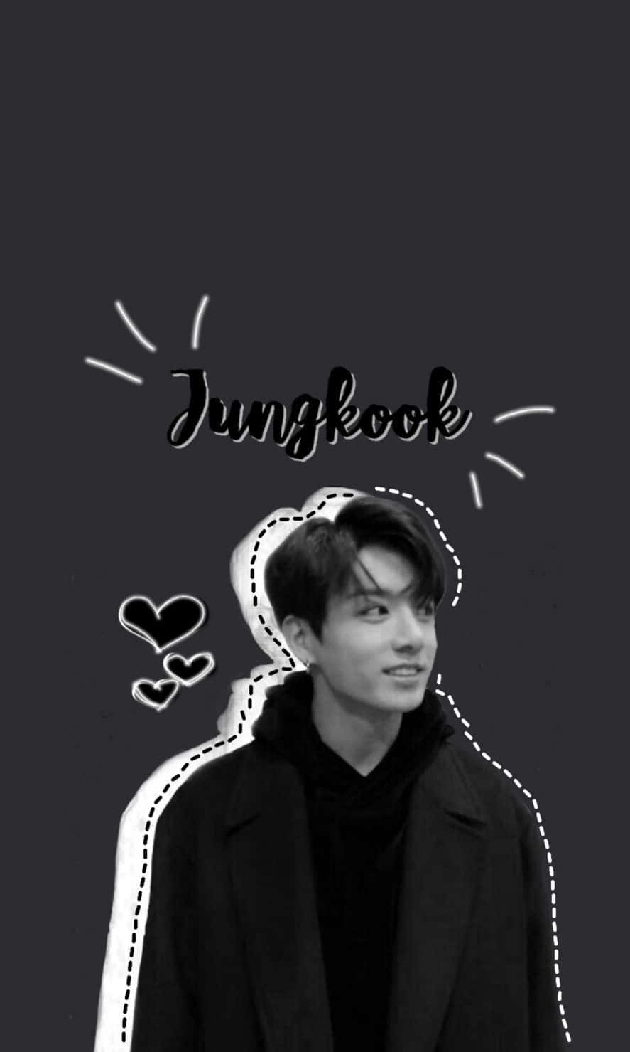 890x1480 Black iPhone Jungkook BTS Wallpaper, Phone