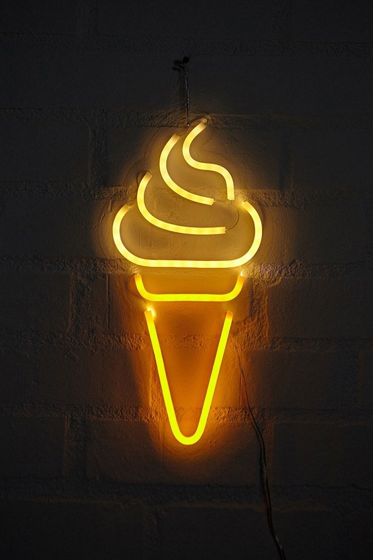 750x1130 Ice Cream Cone LED Light, Phone