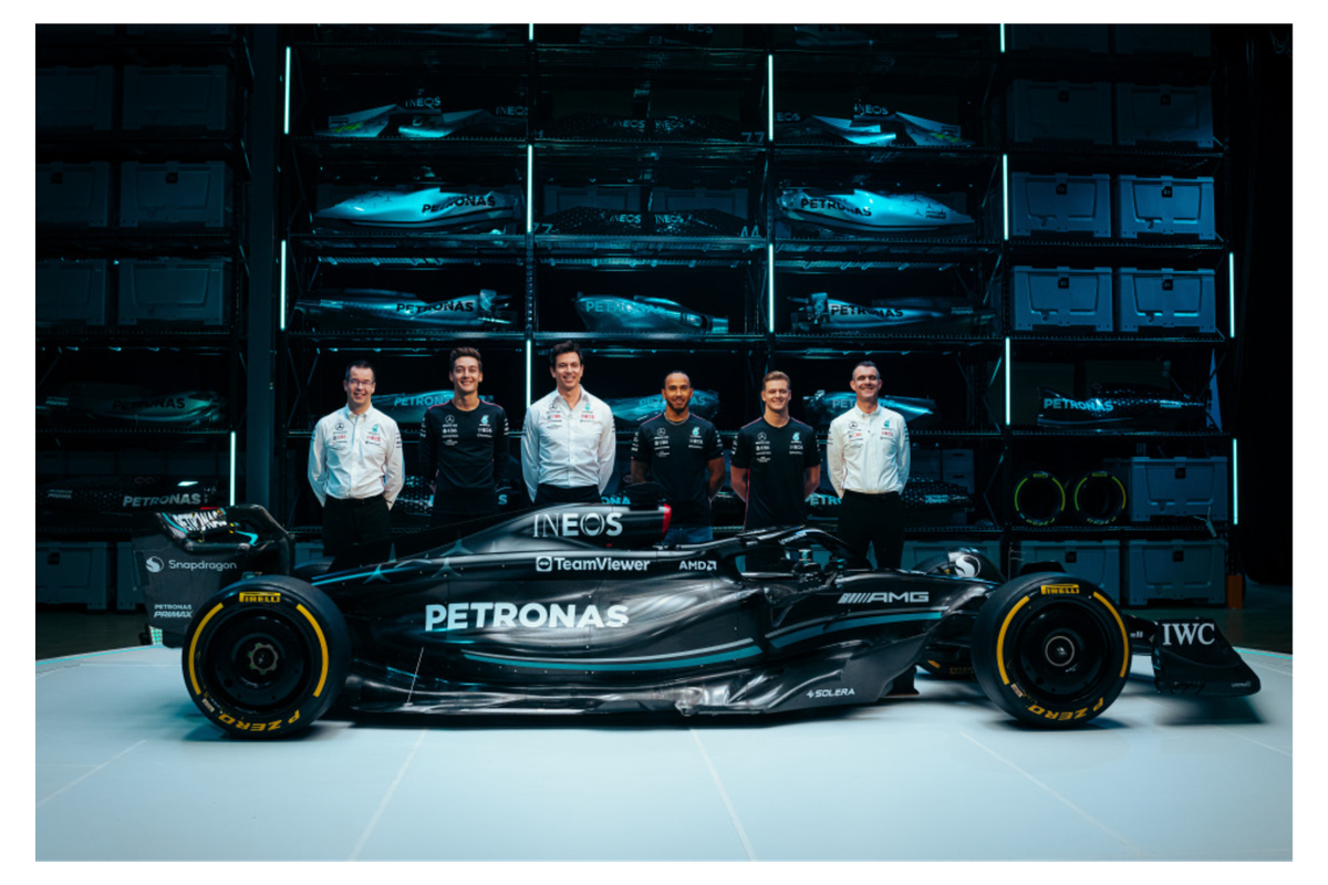 1200x800 Mercedes unveils their W14 for the 2023 F1 season, Desktop