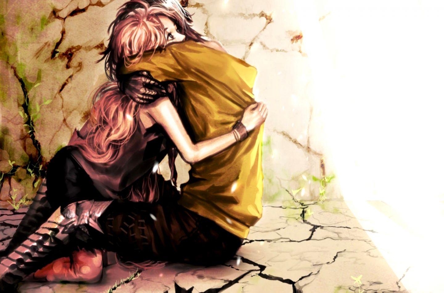 1440x950 Girl Boy Couple Love Hug HD Wallpaper, Desktop