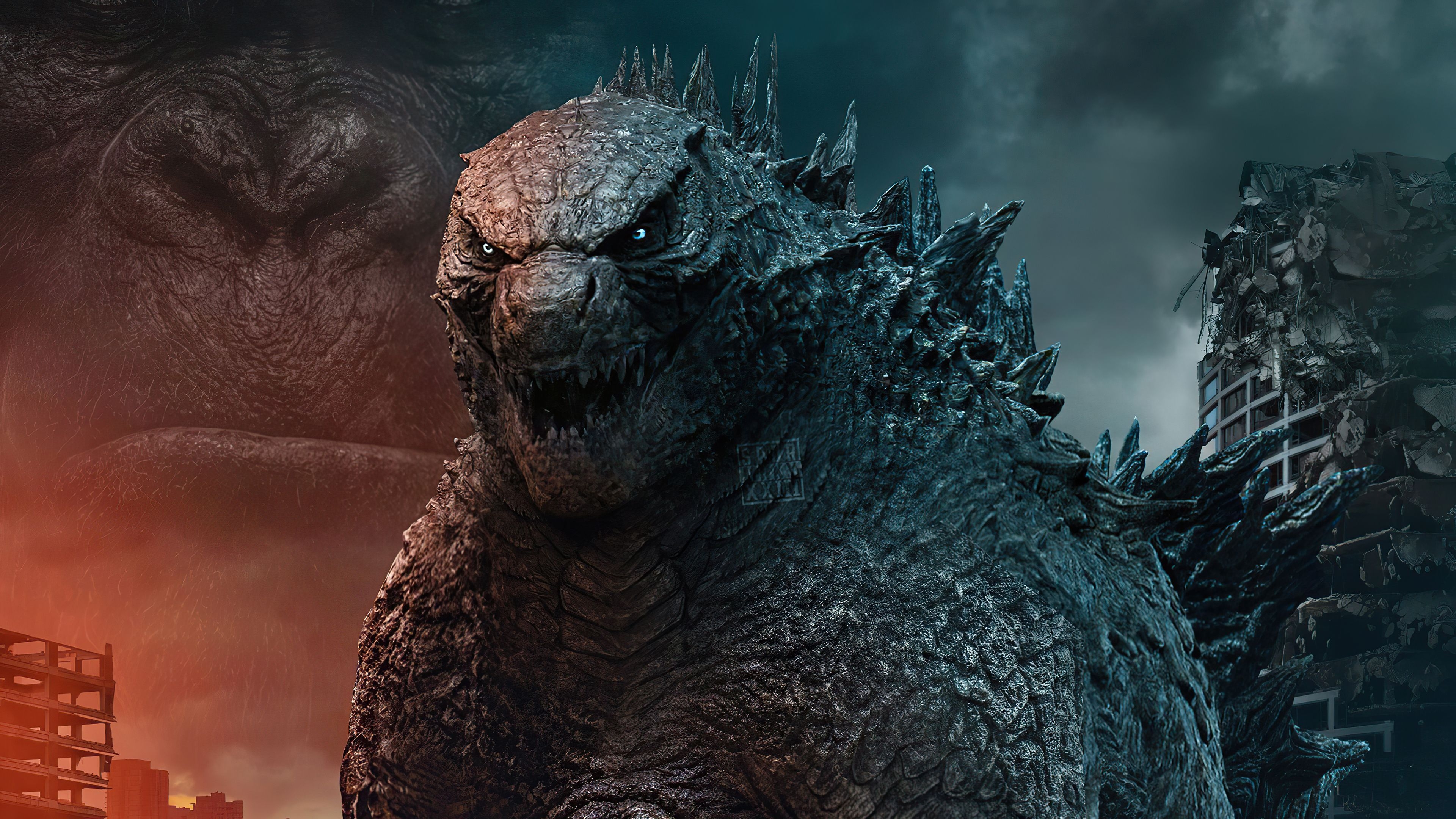 3840x2160 Godzilla vs King Kong 2021 Wallpaper 4k Ultra HD, Desktop