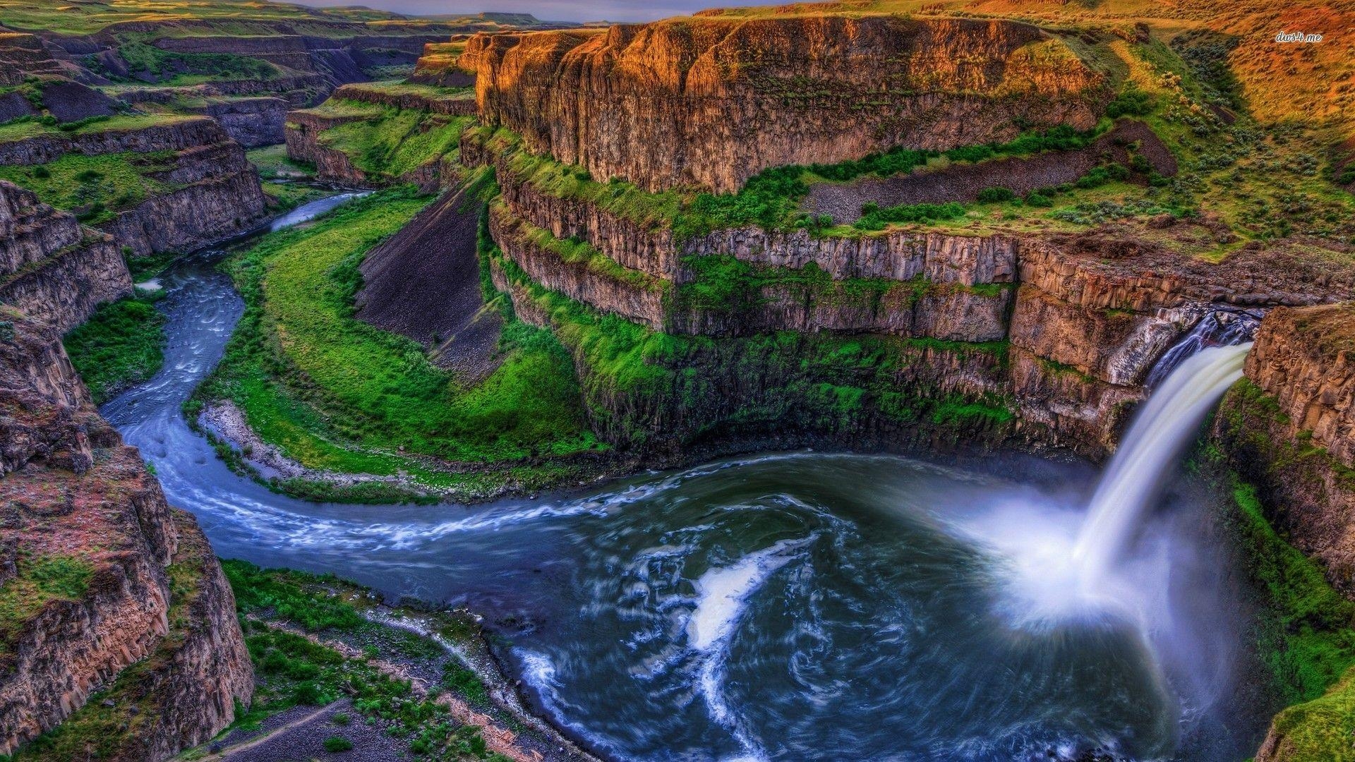 1920x1080 Waterfall in Grand Teton National Park. All Things Fly Fishing, Desktop