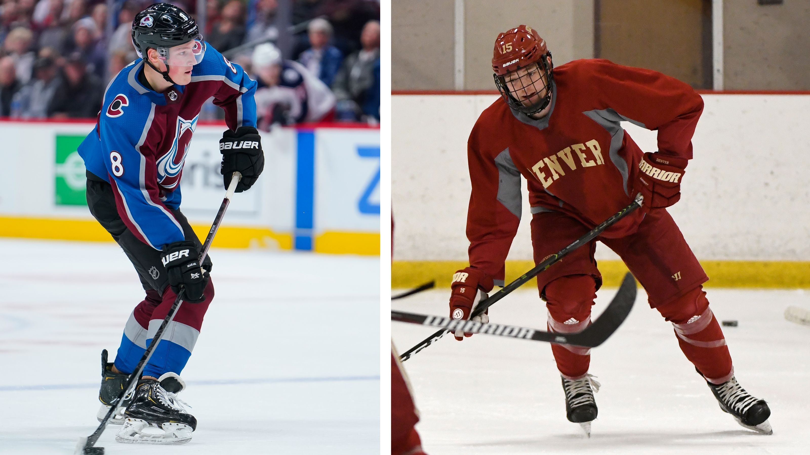 3200x1800 Shared history for DU's Ian Mitchell, Avalanche rookie Cale Makar, Desktop