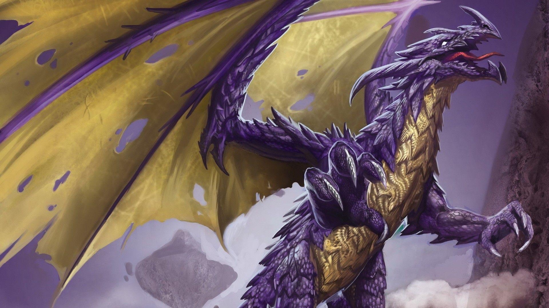 1920x1080 purple dragon Wallpaper Background, Desktop