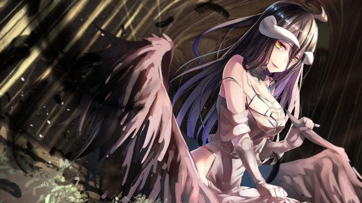 1200x680 Overlord Anime Albedo Wallpaper, Desktop