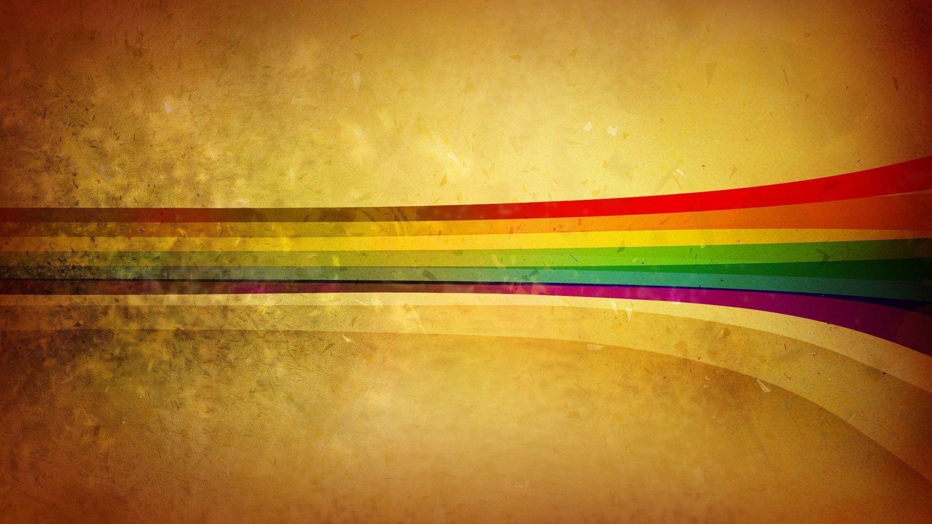 1920x1080 Wallpaper Abstraction, Rainbow Colors, Abstraction, Rainbow, Desktop