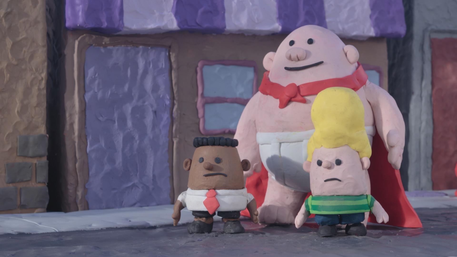 1920x1080 Captain Underpants Netflix Series Clip Plays with Animation Styles, Desktop