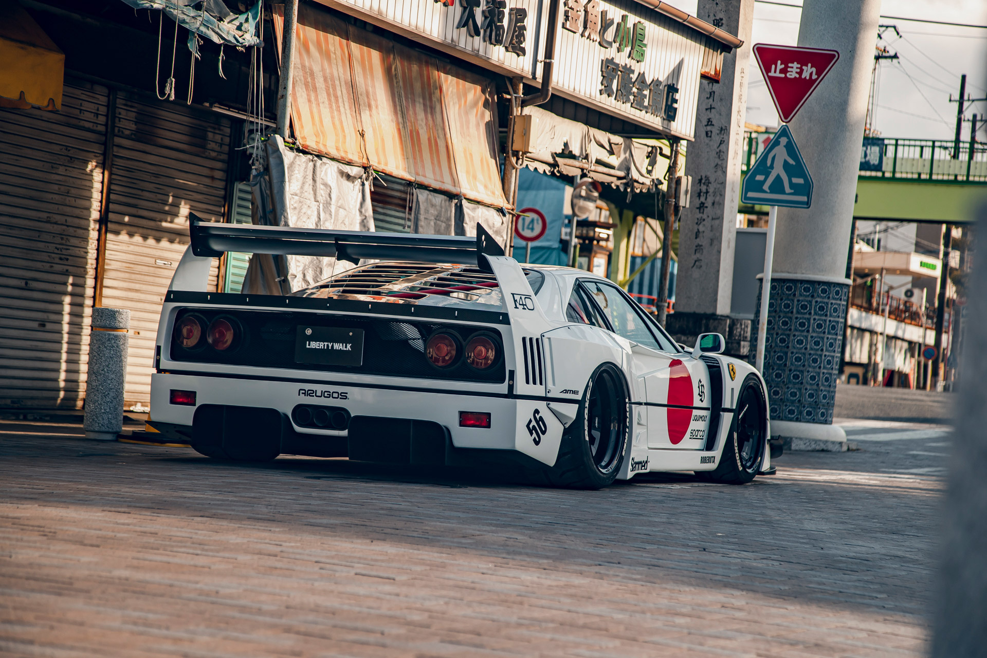 1920x1280 LB WORKS Ferrari F40 Walk. リバティーウォーク Complete Car And Customize!, Desktop