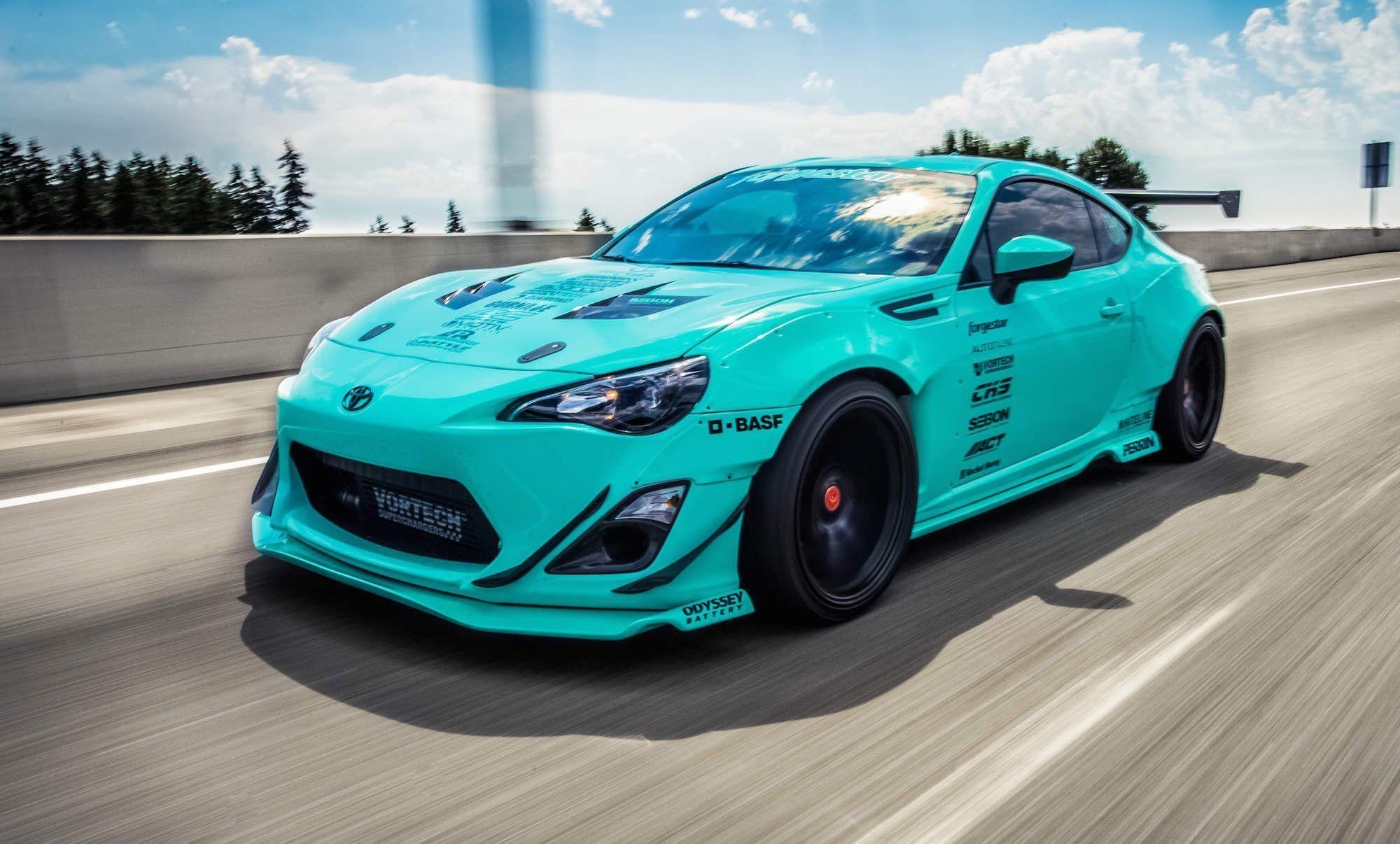 2000x1210 Rocket Bunny 2015 Widebody totyota gt86 tuning bodykit wallpaper, Desktop