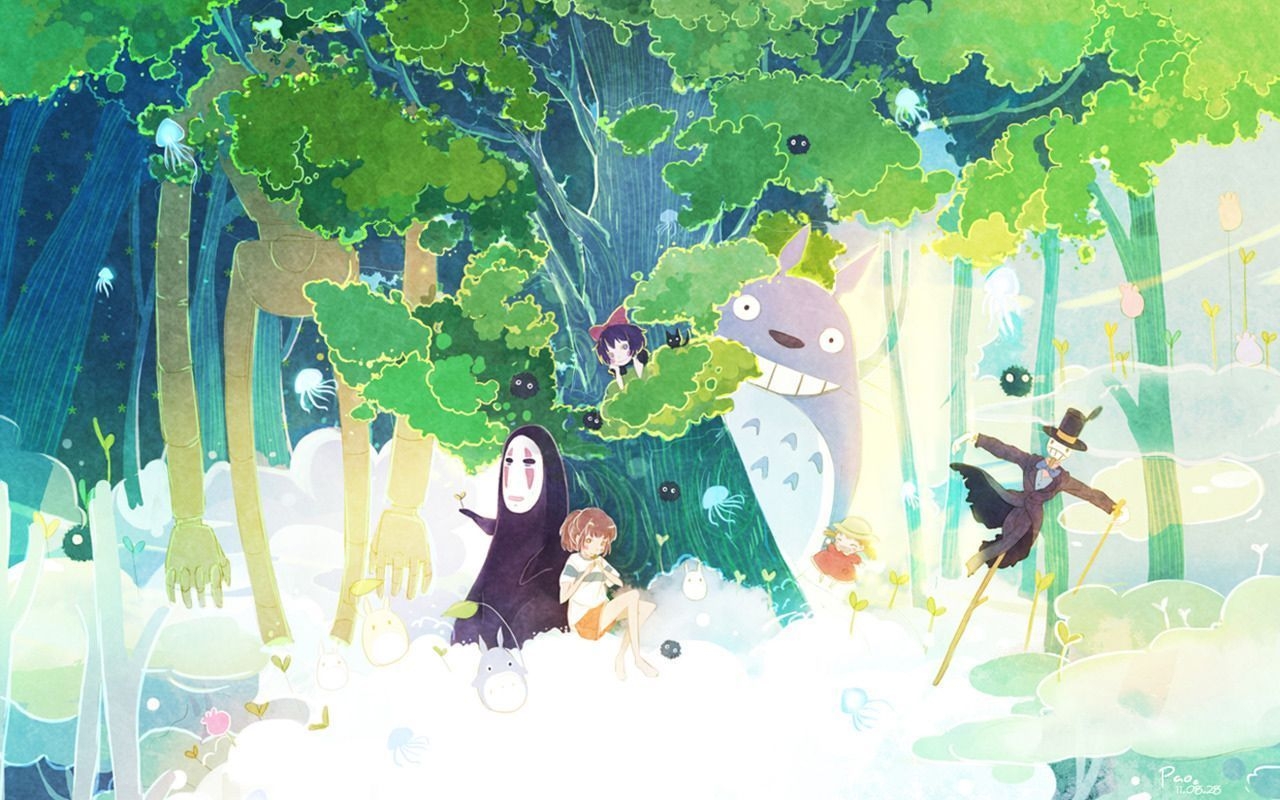 1280x800 Studio Ghibli Cute Wallpaper Free Studio Ghibli Cute Background, Desktop