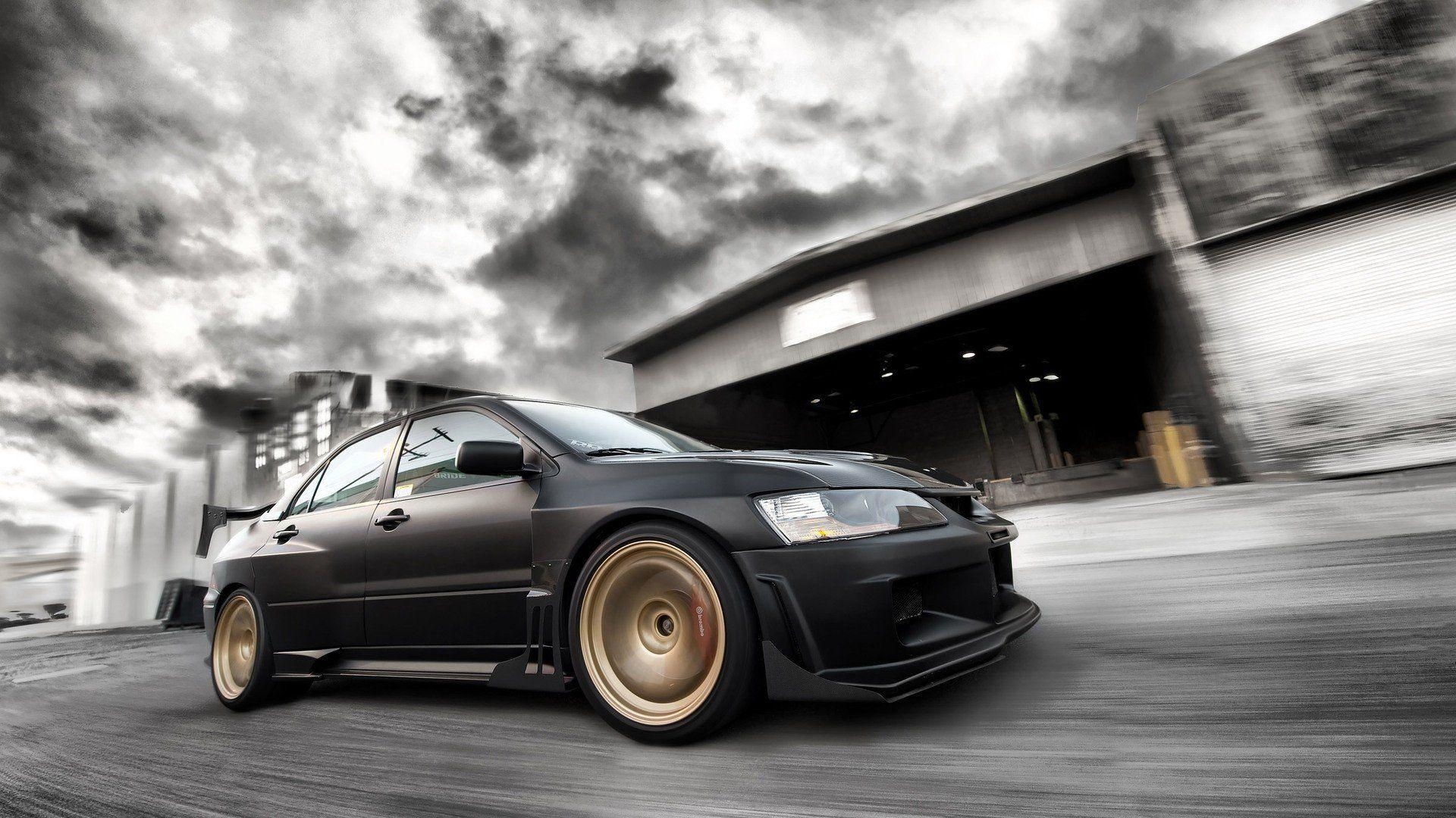 1920x1080 Cars engines vehicles supercars tuning wheels Mitsubishi Lancer, Desktop