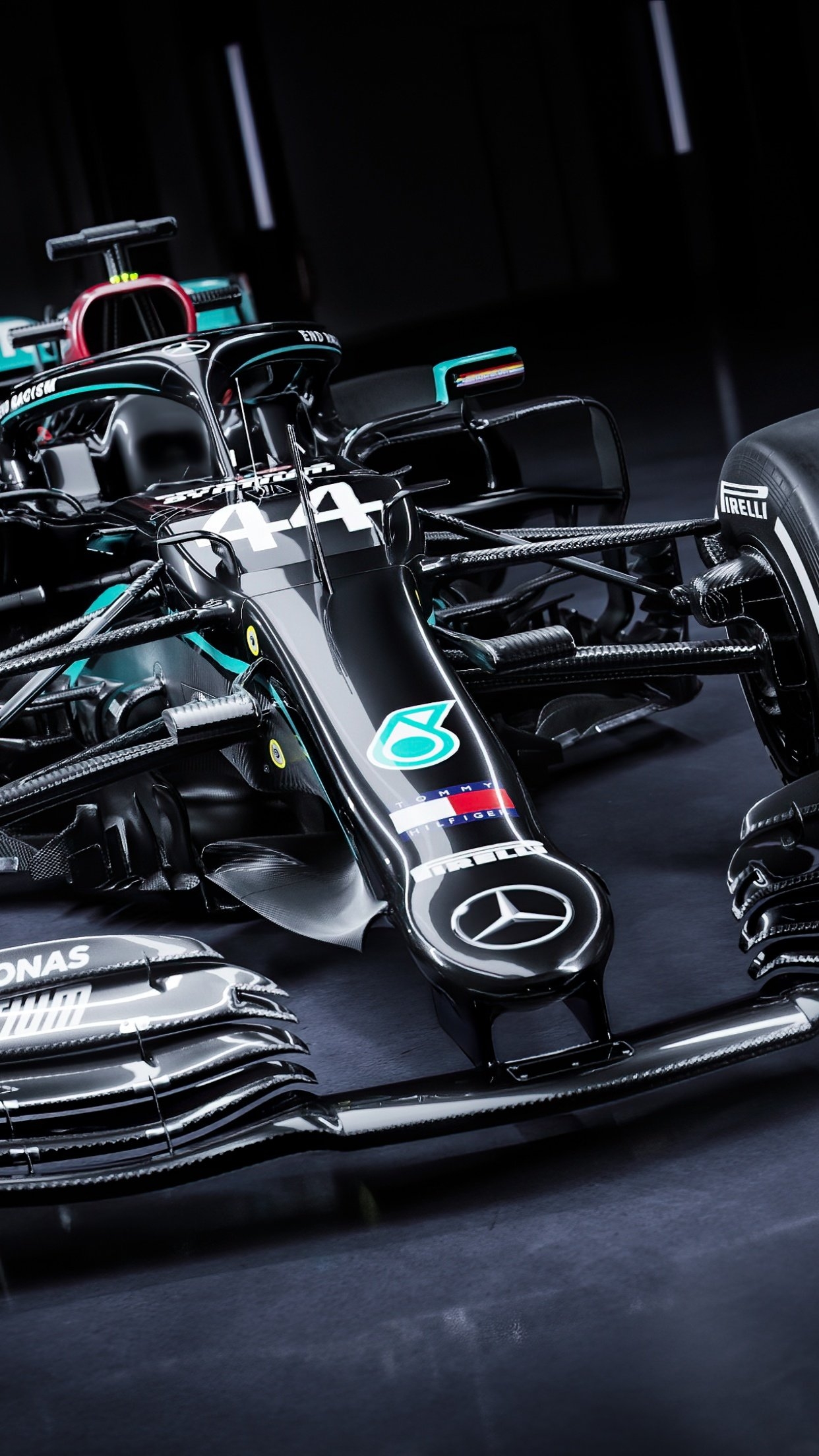 1250x2210 Mercedes AMG F1 W11 EQ Performance Wallpaper 4K, Formula One Cars, Cars, Phone