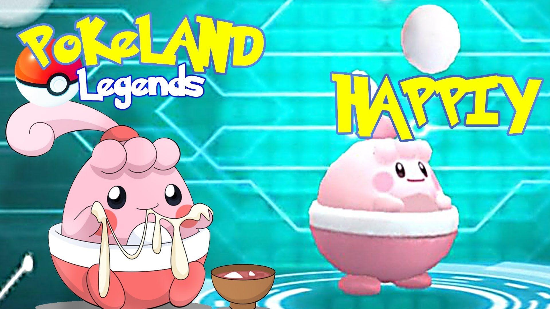 1920x1080 POKELAND LEGENDS Happiny!!, Desktop