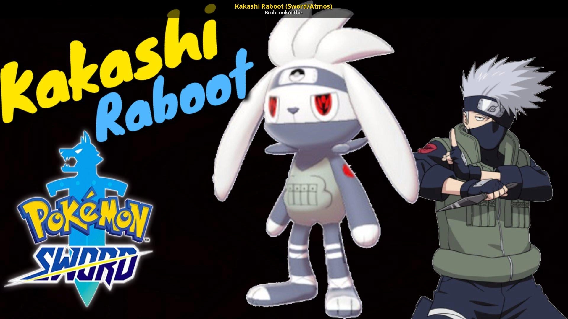 1920x1080 Kakashi Raboot (Sword Atmos) [Pokemon Sword & Shield] [Skin, Desktop