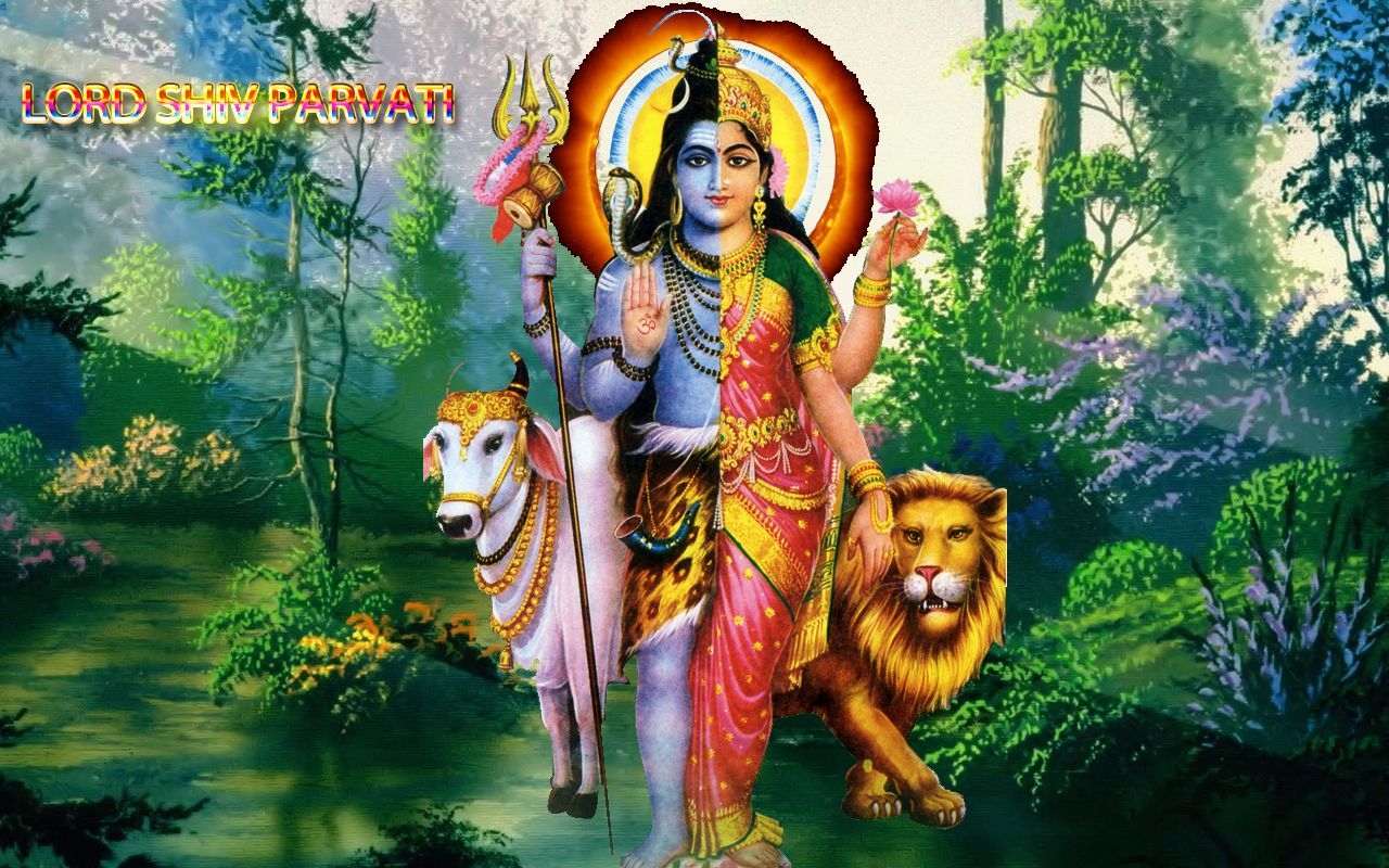 1280x800 Mahadev Parvati desktop wallpaper, image, photo free download, Desktop