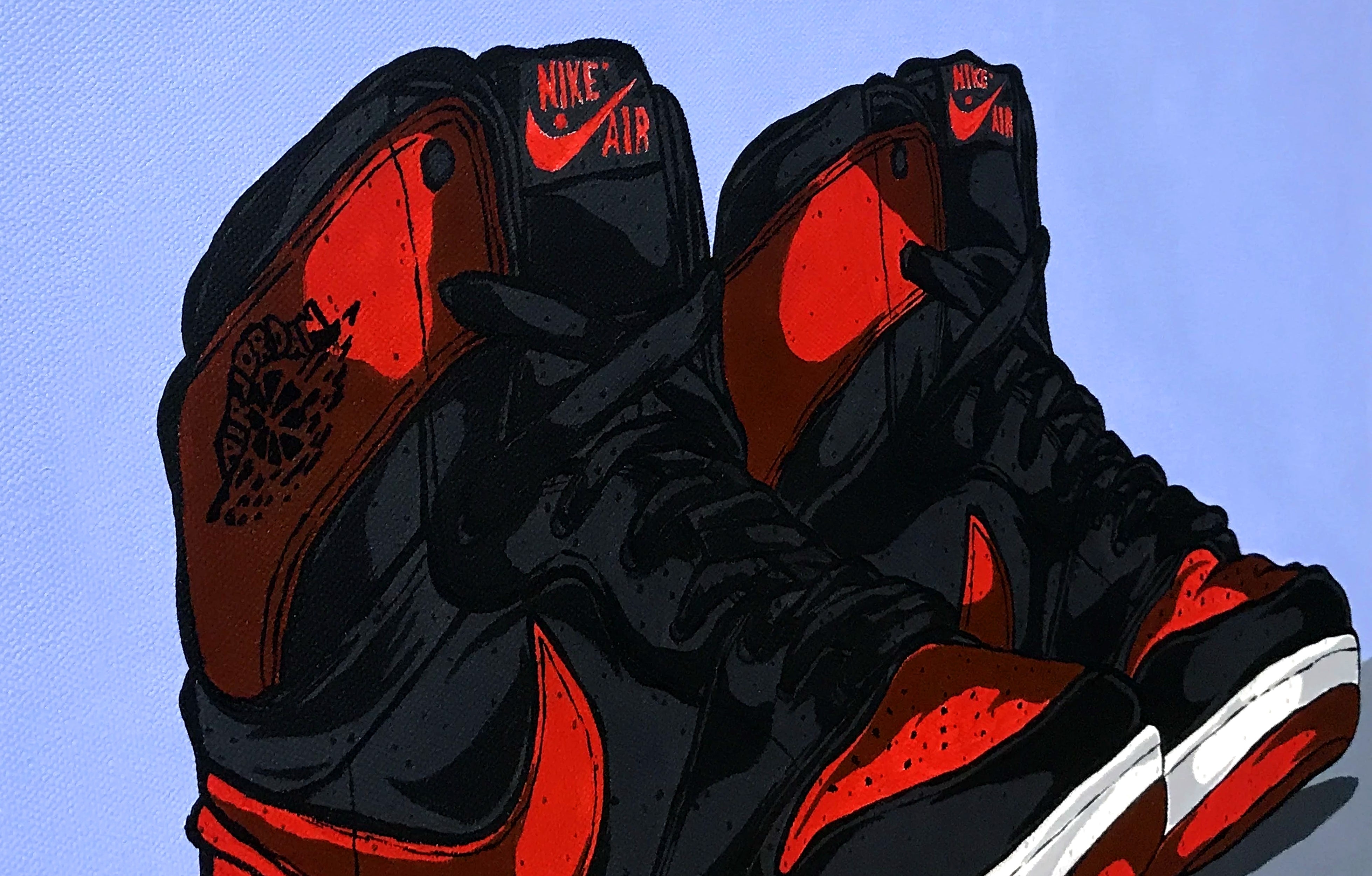 3920x2500 Air Jordan 1- Bred, Desktop