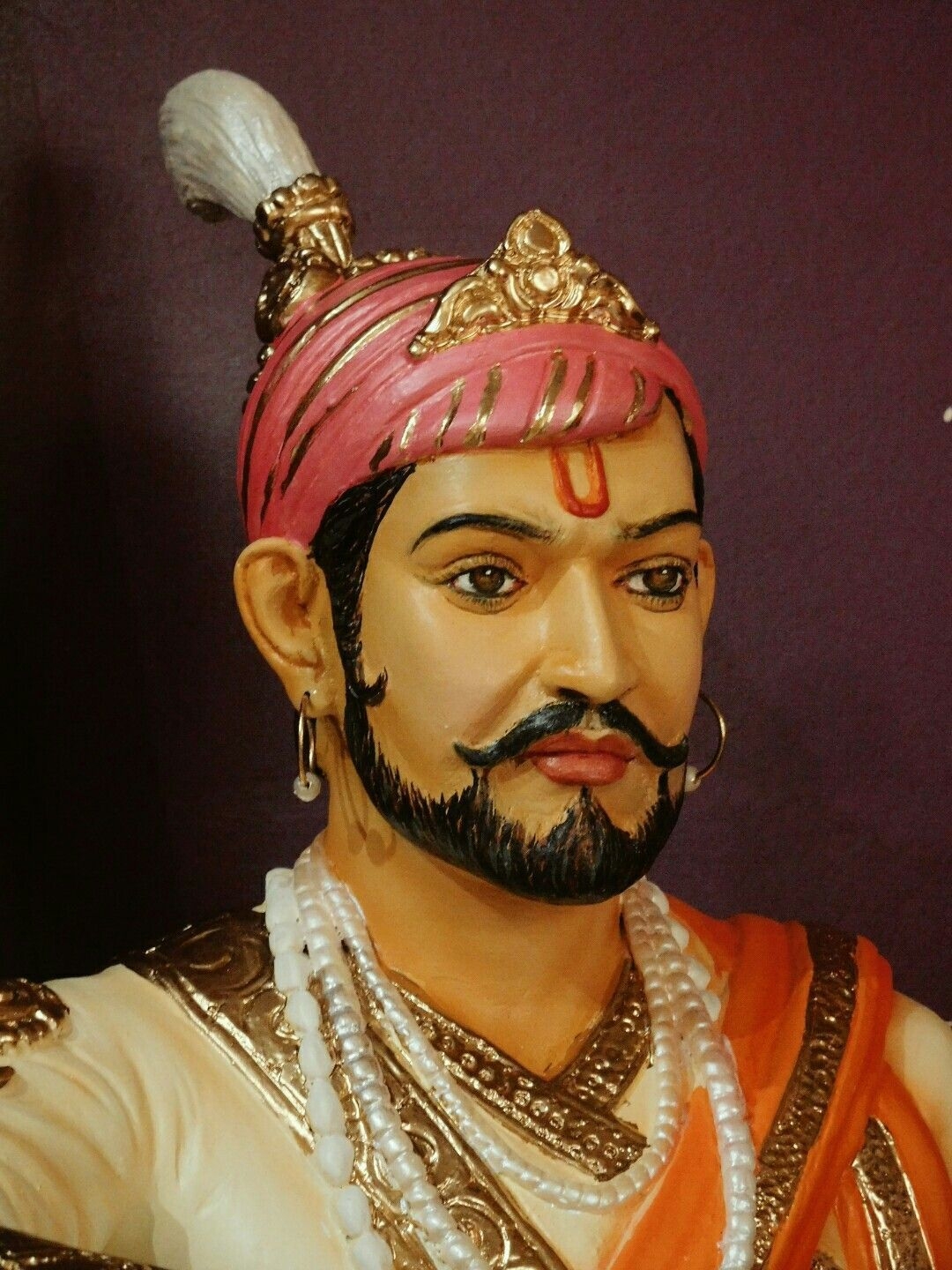 1080x1440 Sambhaji maharaj statu. Studio background image, Black background image, Shivaji maharaj HD wallpaper, Phone