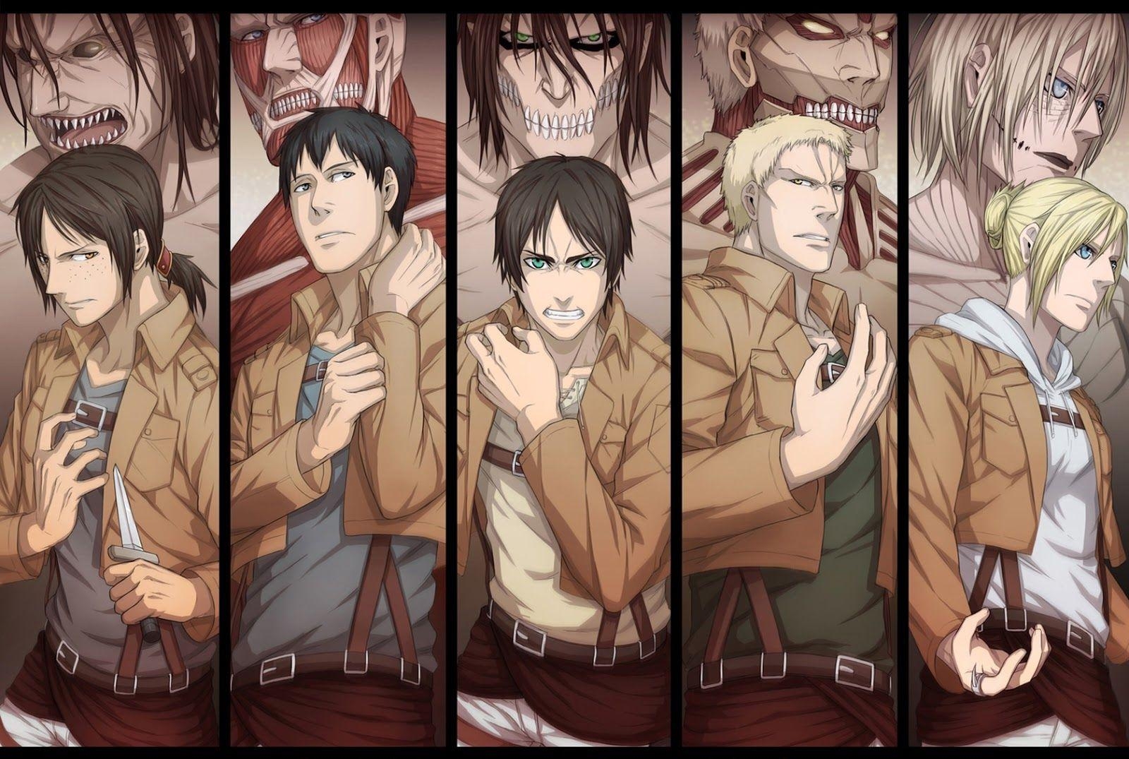 1600x1080 Kinds of Titan Shingeki no Kyojin HD Wallpaper 1208, Desktop