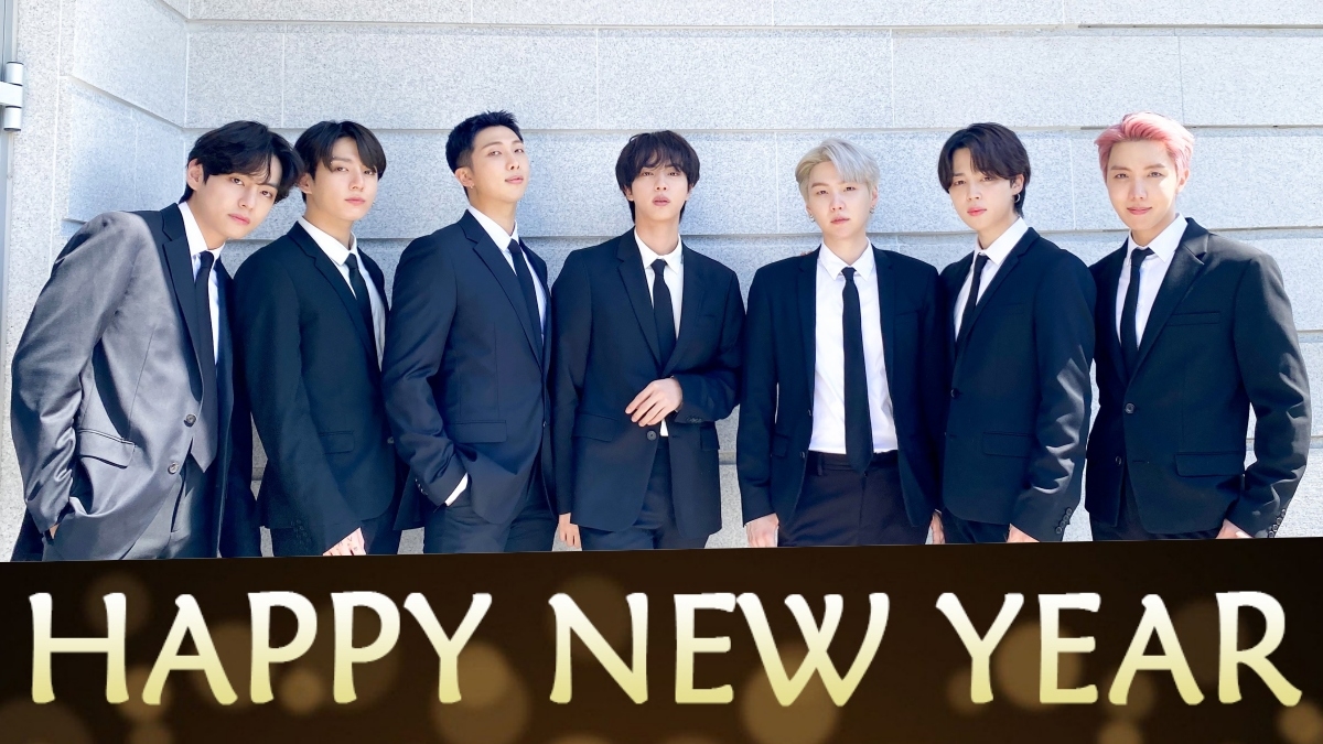 1200x680 New Year 2023 Greetings For BTS ARMY: V, RM, Suga, Jungkook, Jimin, J Hope And Jin HD Wallpaper With Happy New Year Messages To Celebrate Last Day Of 2022!, Desktop