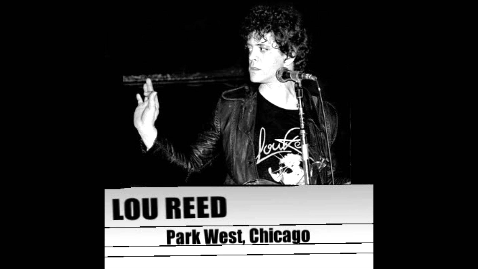 1920x1080 Lou Reed Park West Chicago 1978 (Full Bootleg). punk rock, Desktop