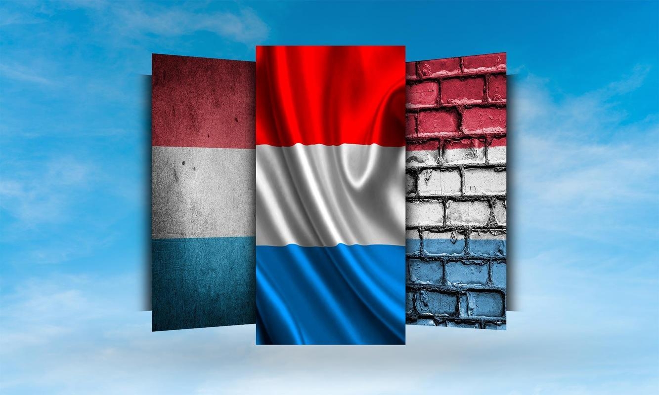 1340x800 Luxembourg Flag Wallpaper for Android, Desktop