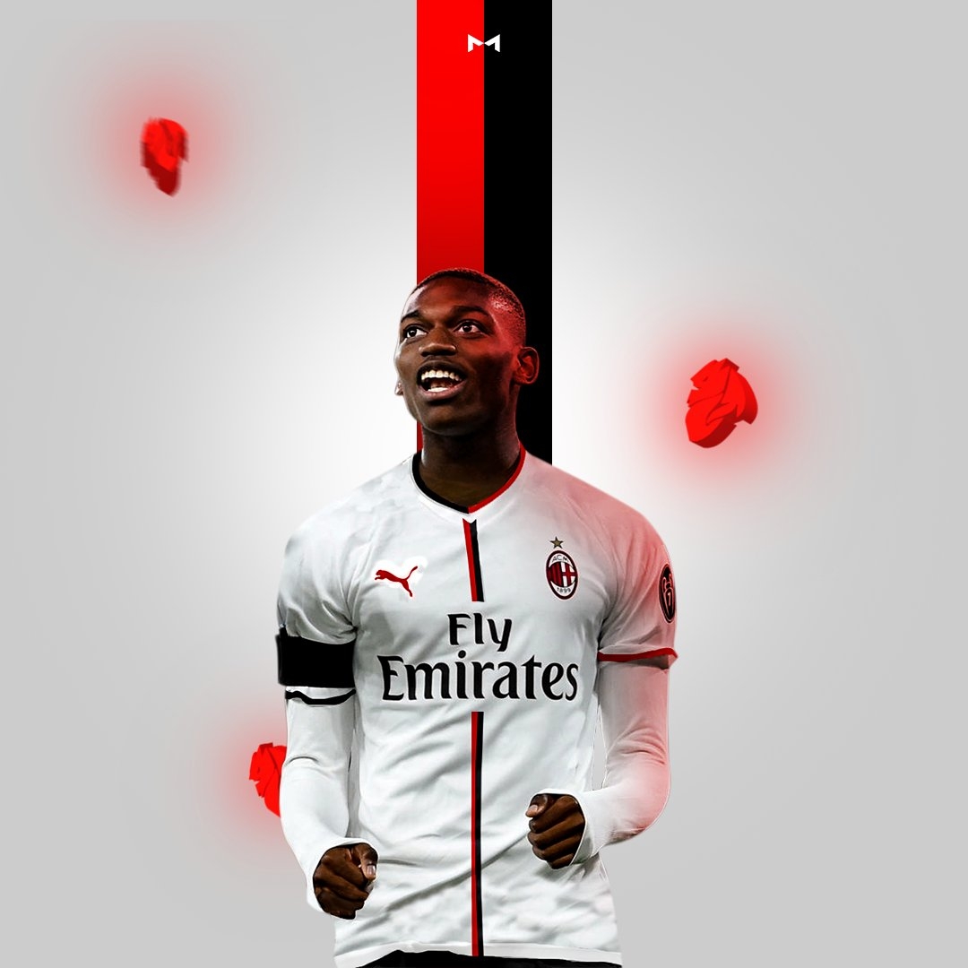 1080x1080 MilanistA Design. - • Wallpaper #RafaelLeao, Phone