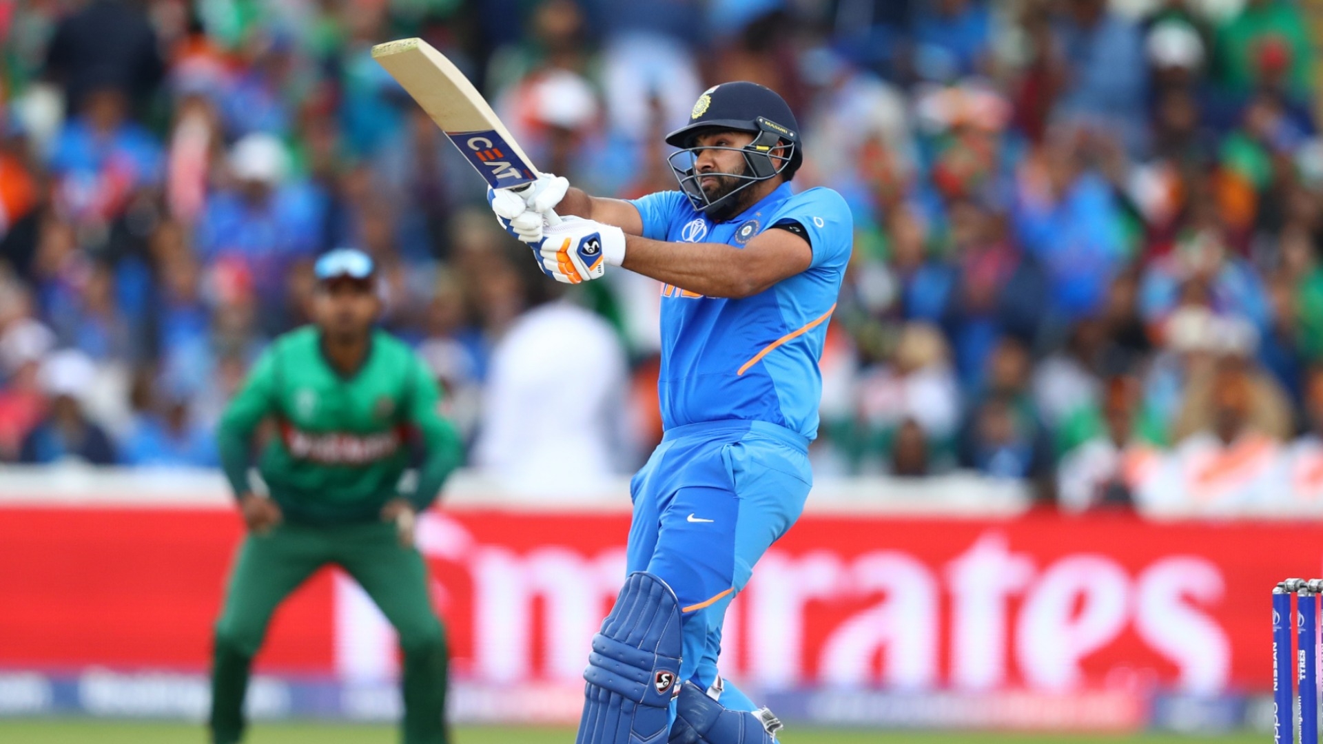 1920x1080 Cricket World Cup: Rohit Sharma swats another century as India reach last four. Sporting News Australia, Desktop