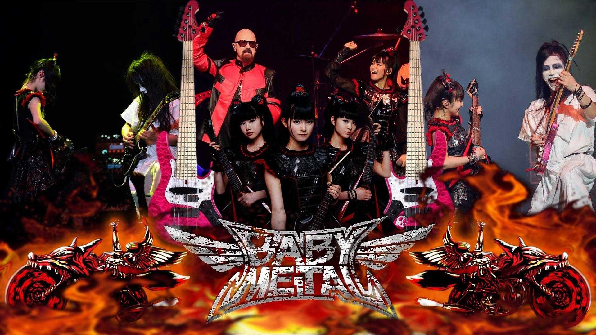 1920x1080 Babymetal and Rob Halford, Desktop