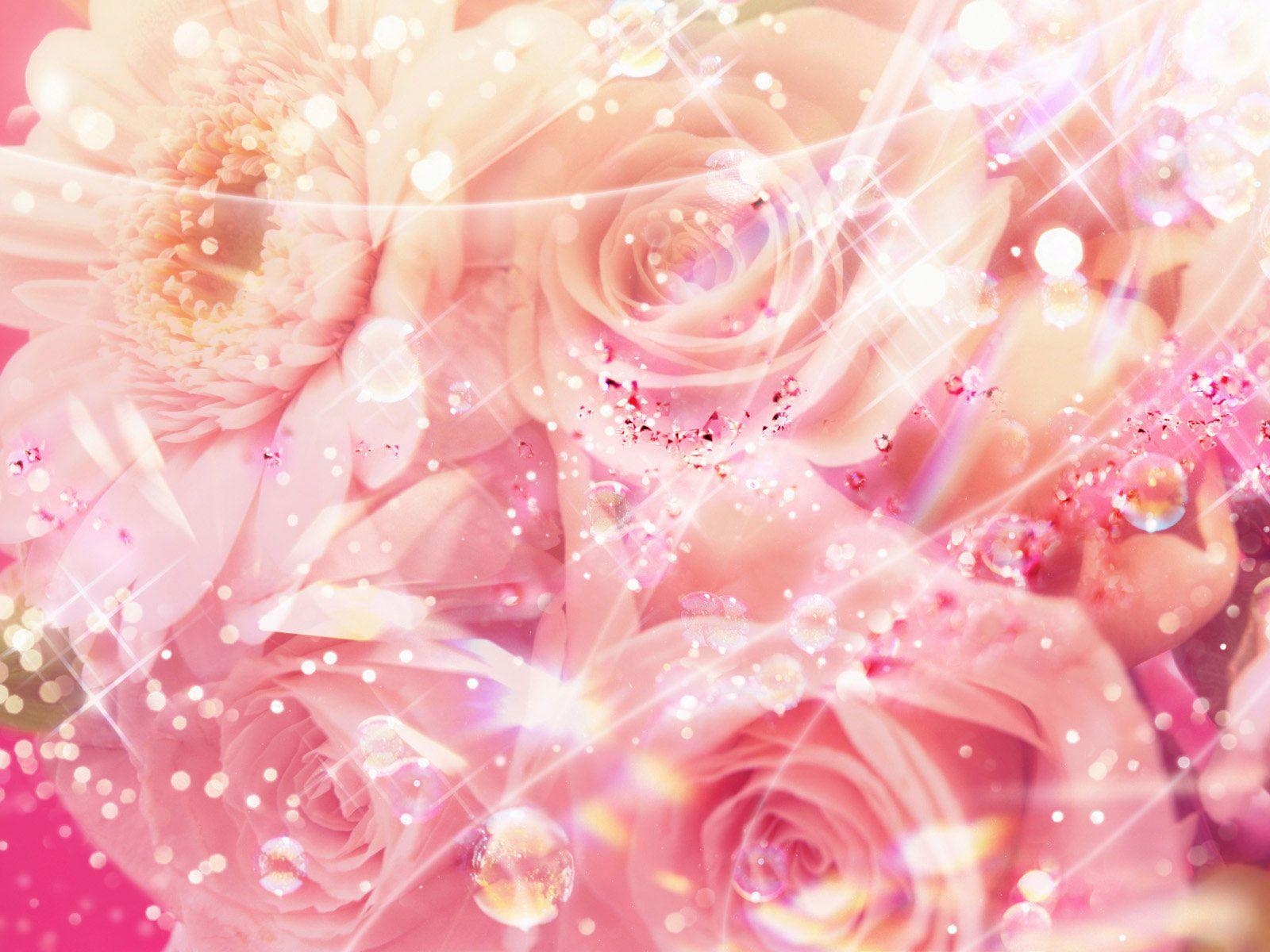 1600x1200 Cute Pink Roses Wallpaper, Desktop