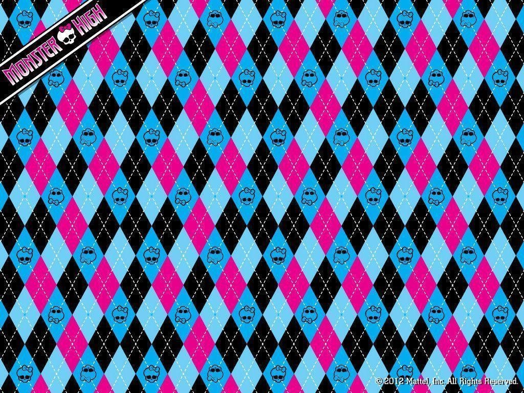 1030x770 Monster High Argyle Wallpaper  High, Desktop