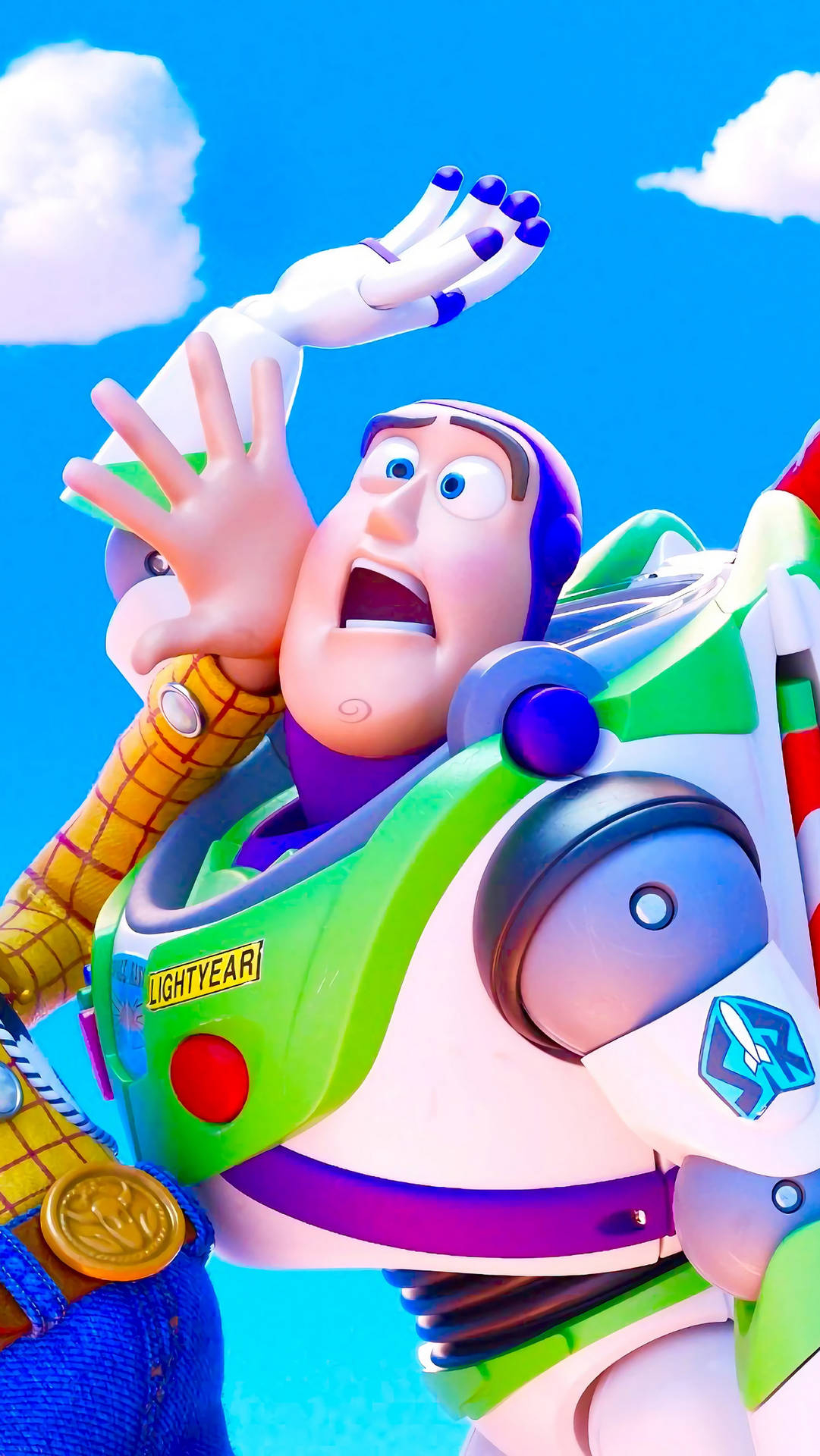 1090x1920 Download Buzz Lightyear Funny Face Wallpaper, Phone