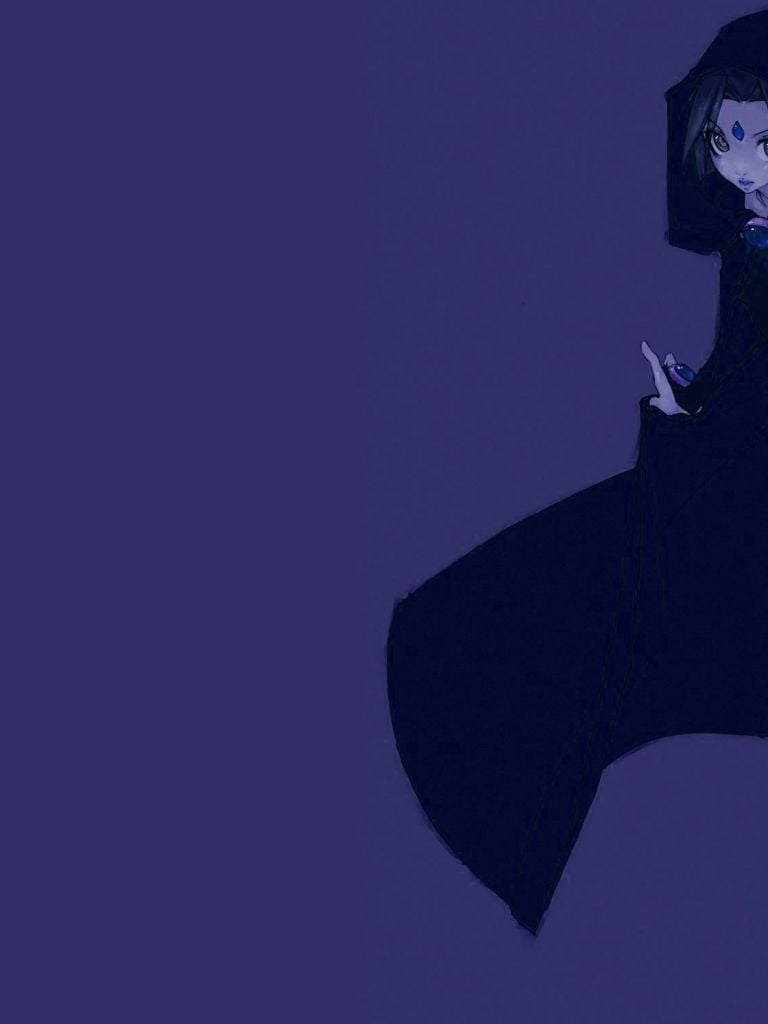 770x1030 Free download Teen Titans Wallpaper 2400x1500 Raven Character Dc, Phone