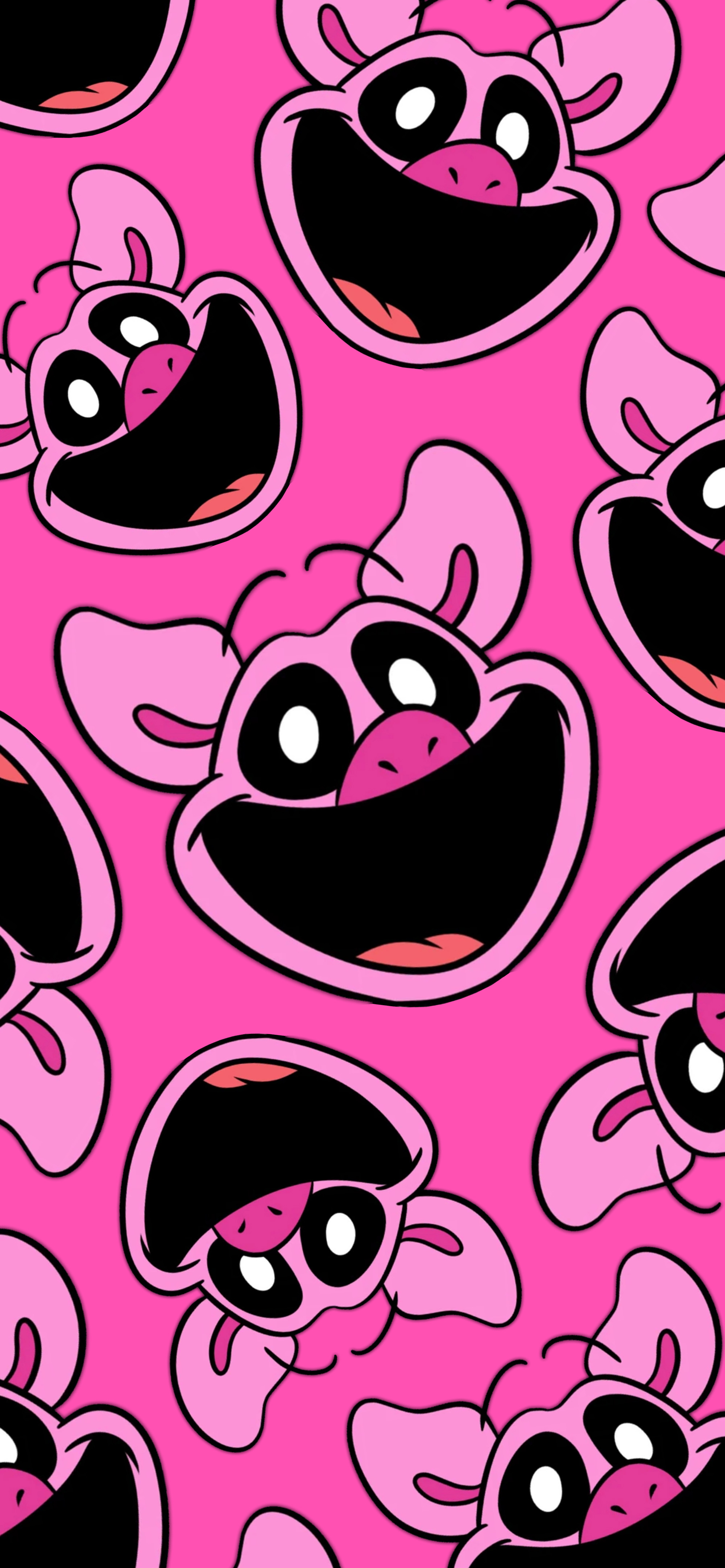 2000x4330 Smiling Critters PickyPiggy Pattern, Phone