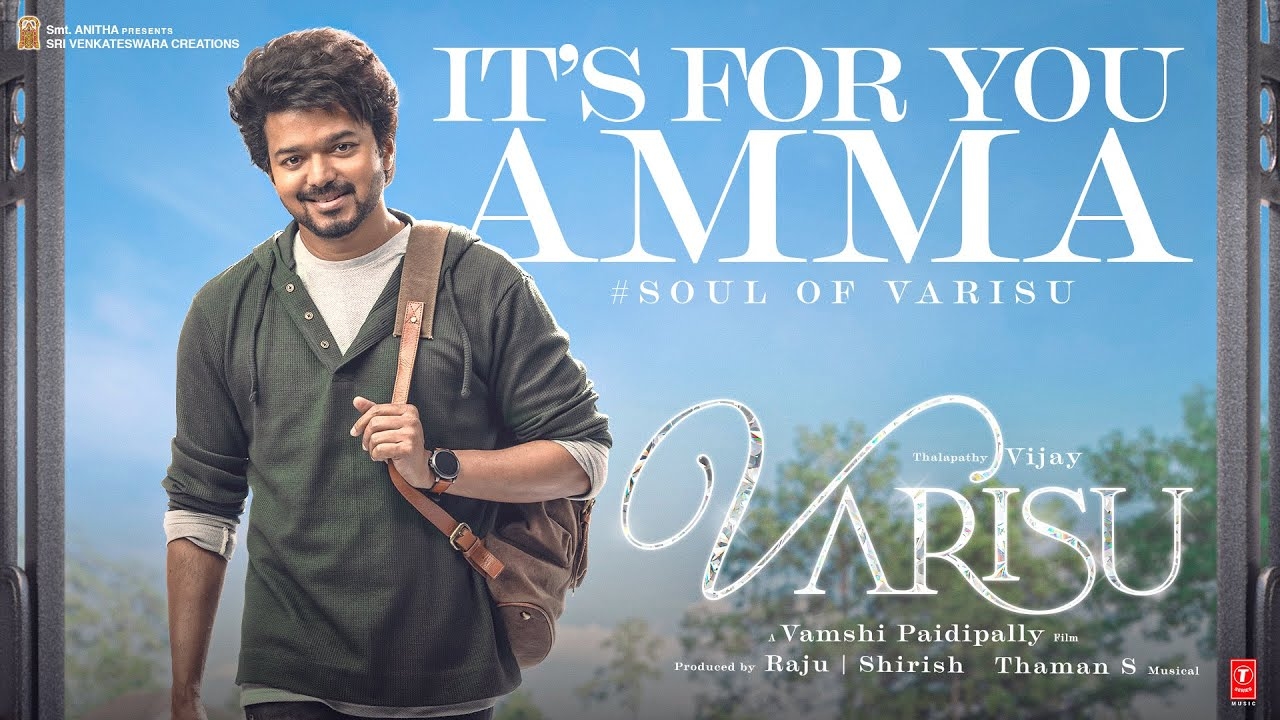 1280x720 Soul Of Varisu (Tamil) Varisu. Thalapathy Vijay. Vamshi Paidipally. K.S. Chithra, Desktop