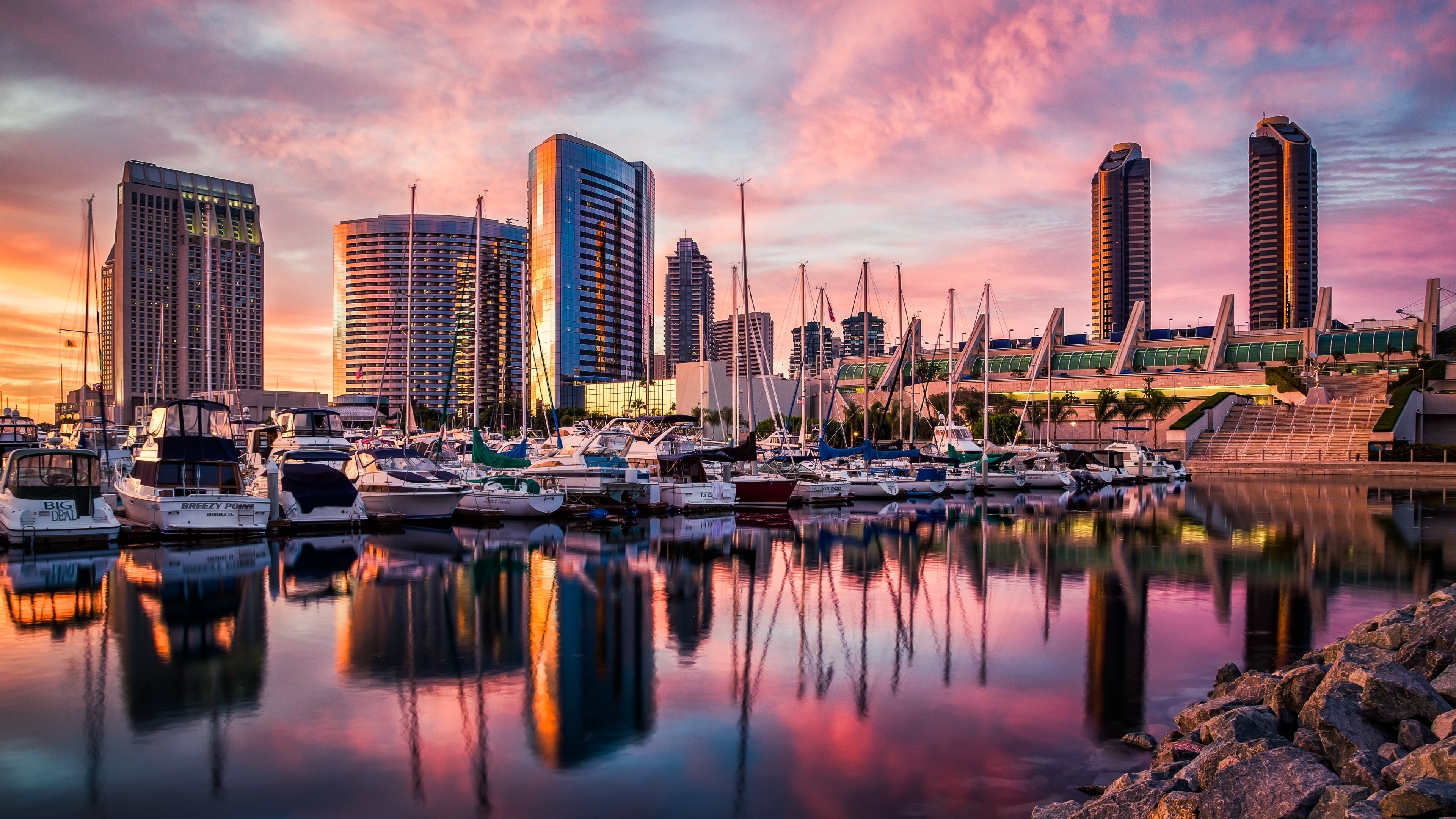 3840x2160 San Diego 4k Ultra HD Wallpaper, Desktop