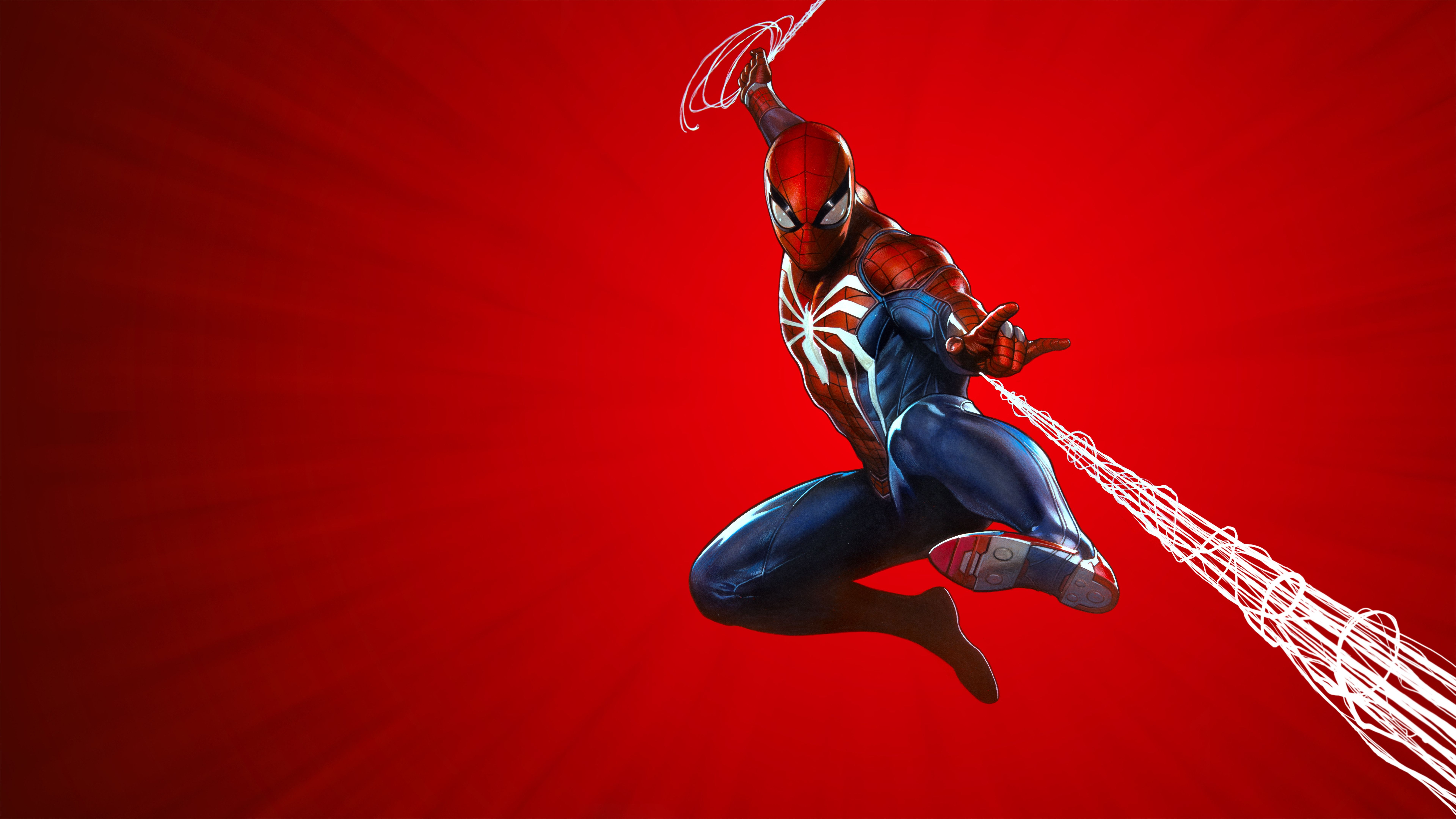 7680x4320 Marvels Spider Man PS4 Theme Art 10k.hdqwalls.com, Desktop