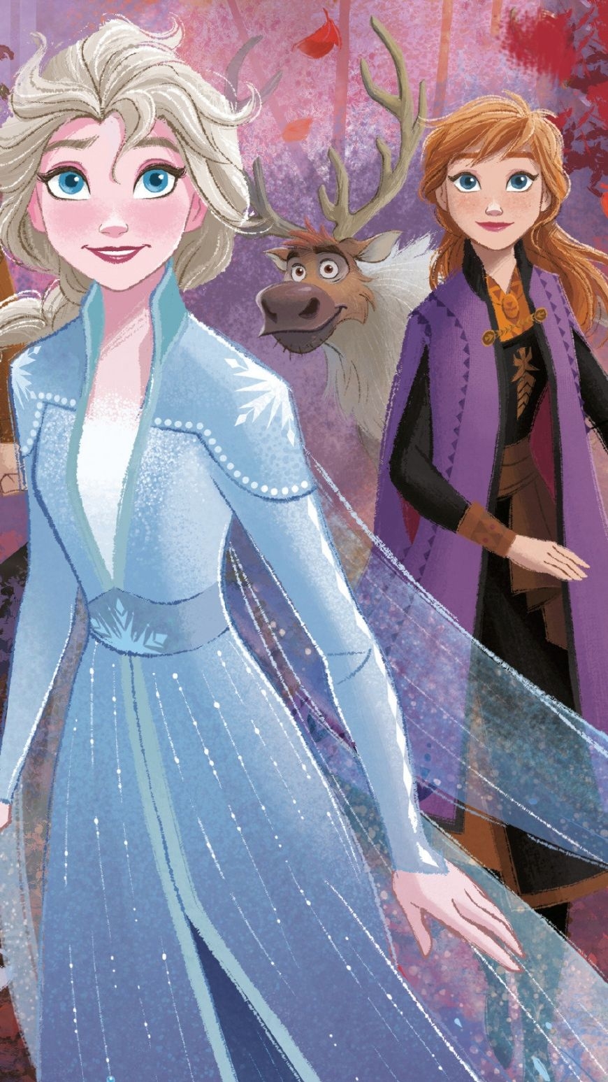 870x1550 Frozen 2 Wallpaper Phone Frozen 2 Book HD Wallpaper, Phone