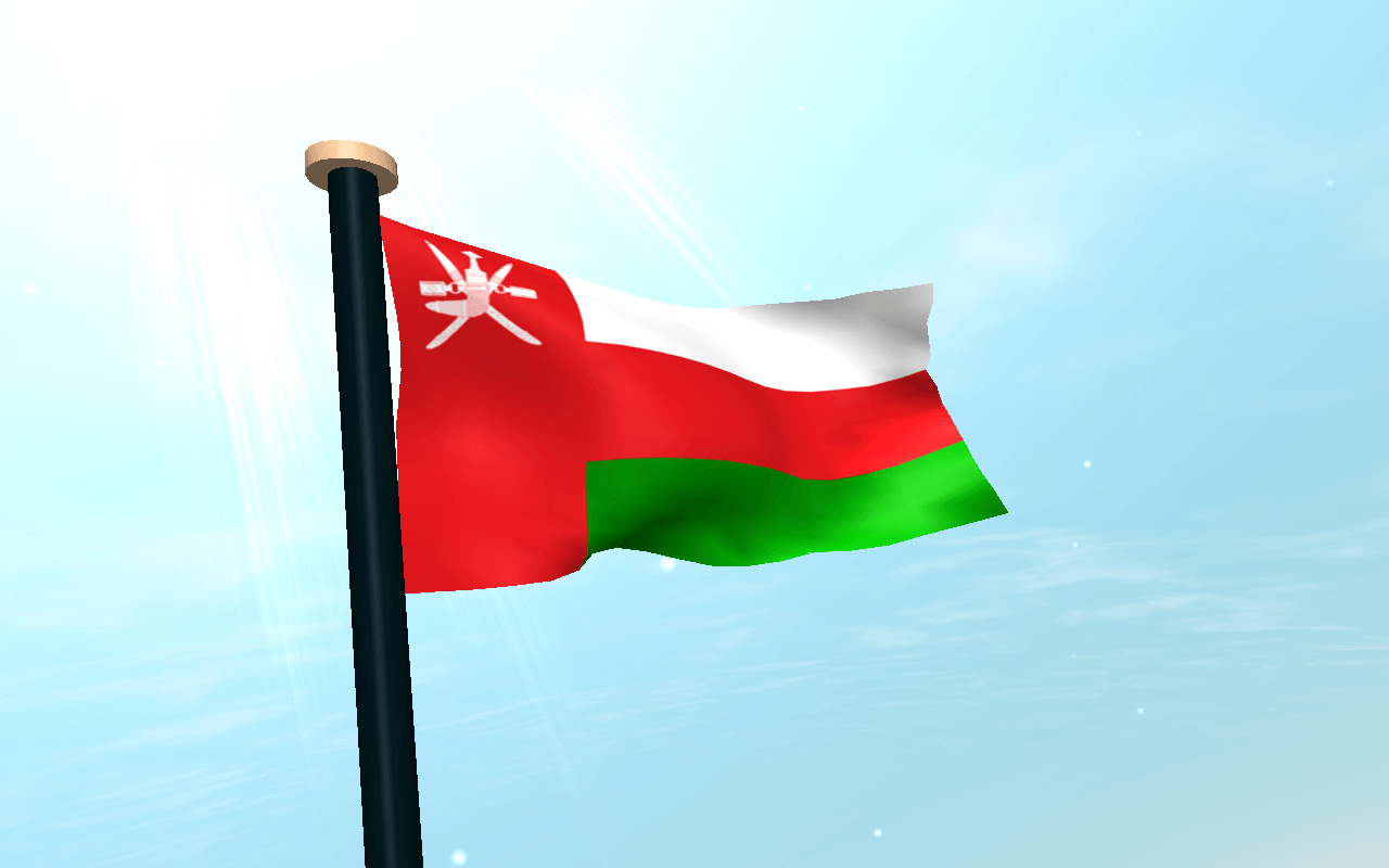 1280x800 Oman Flag, Desktop