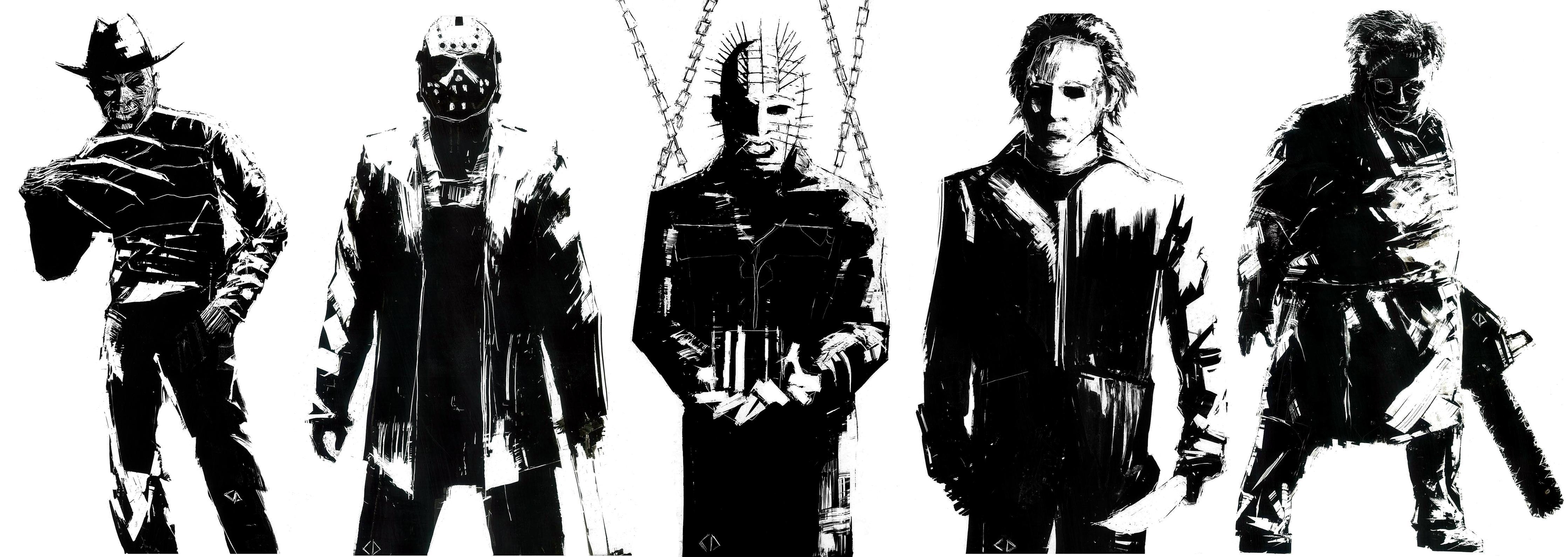 4480x1600 Free download Horror Icon Film hellraiser horror [] for your Desktop, Mobile & Tablet. Explore Horror Movie Icon Wallpaper. Horror Movie Wallpaper, Classic Horror Movie Wallpaper, Horror Image Wallpaper, Dual Screen