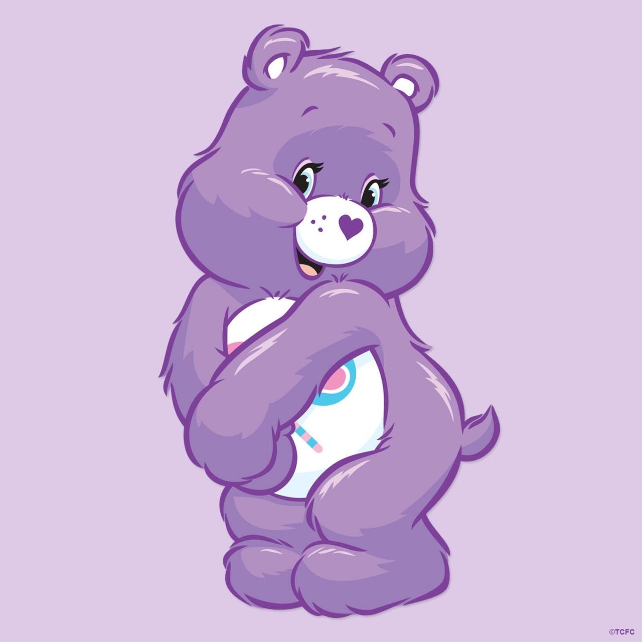 1280x1280 Welcome To Care A Lot, That Little Place In The Clouds Where The Care Bear Family Resides. Here You. Bear Wallpaper, Teddy Bear Wallpaper, Bear Paintings, Phone