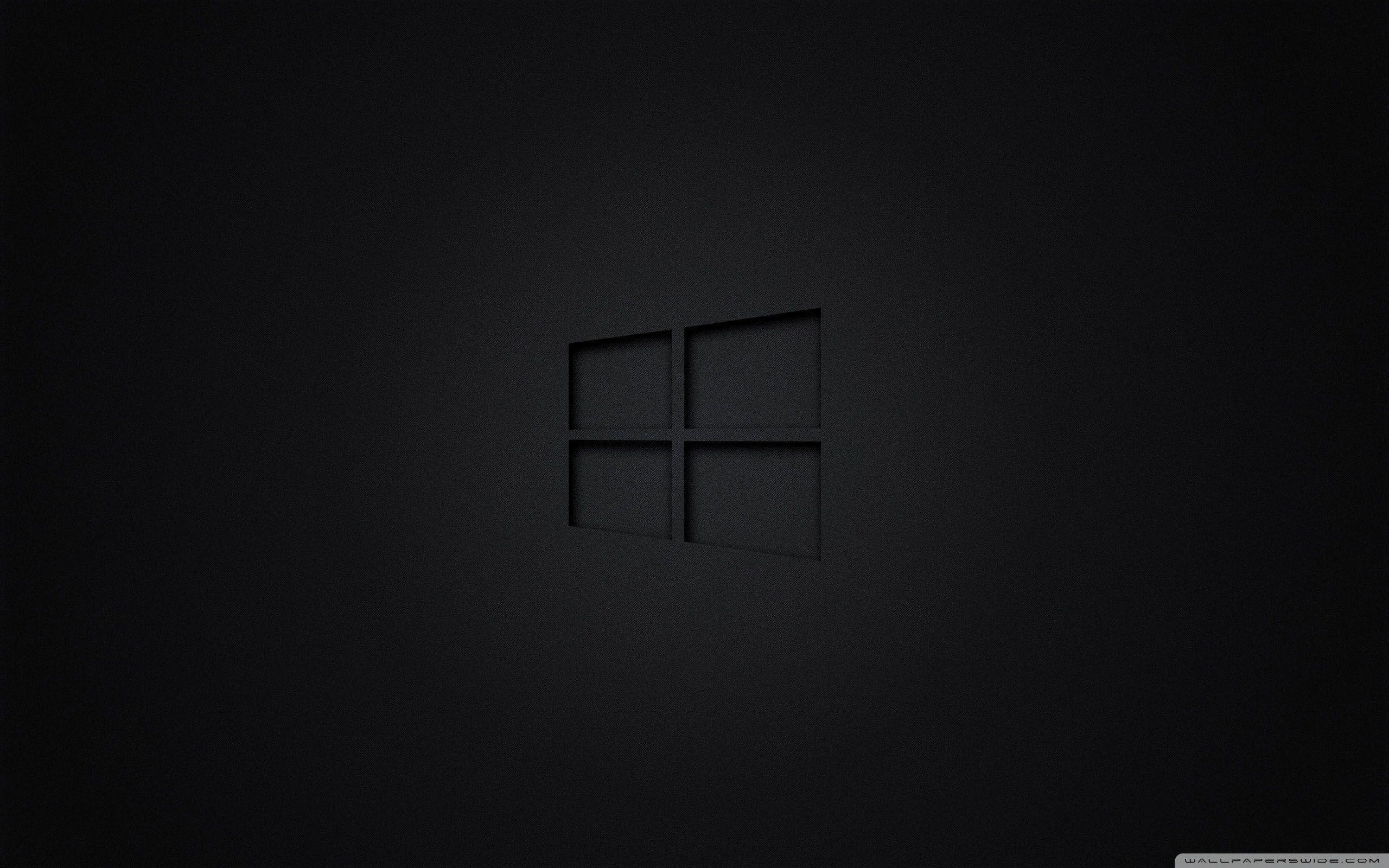 2560x1600 Black Windows Wallpaper Free Black Windows Background, Desktop