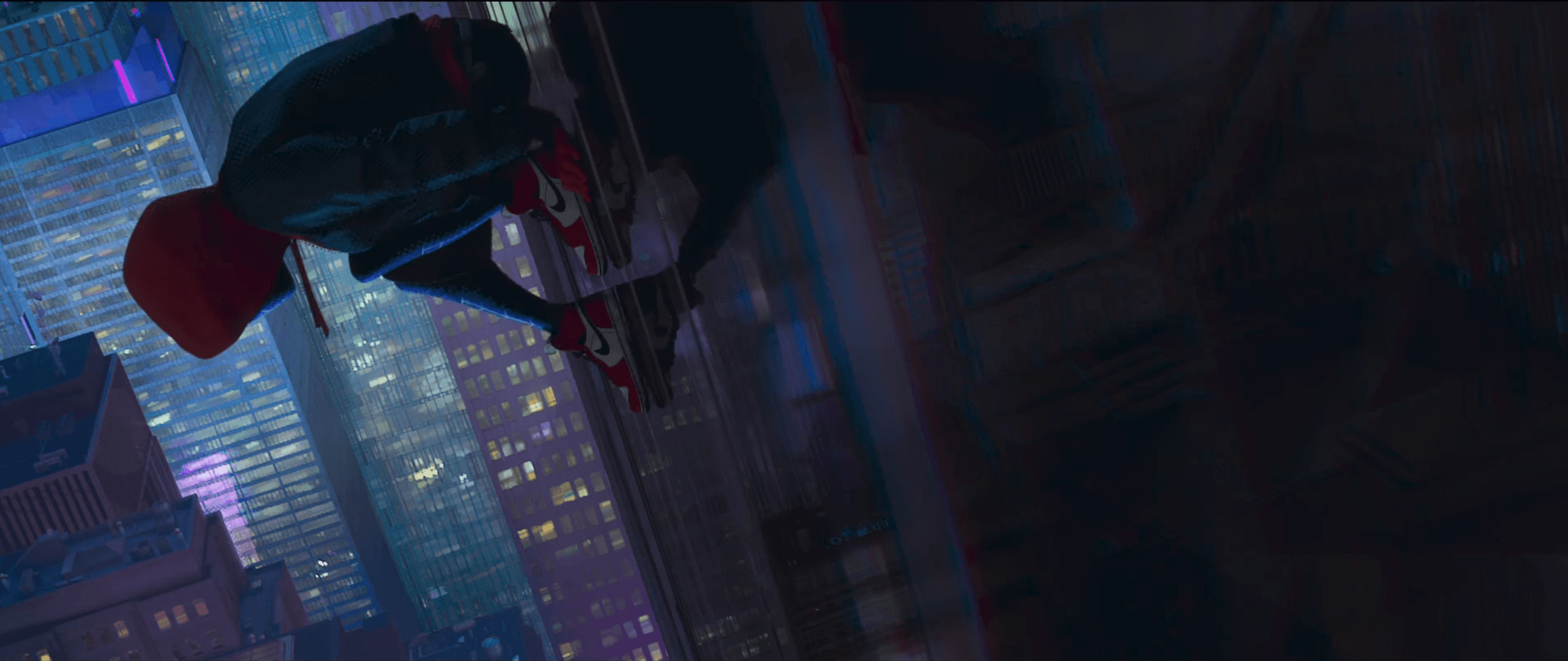 2560x1080 Spider Man: Into The Spider Verse Wallpaper, Dual Screen